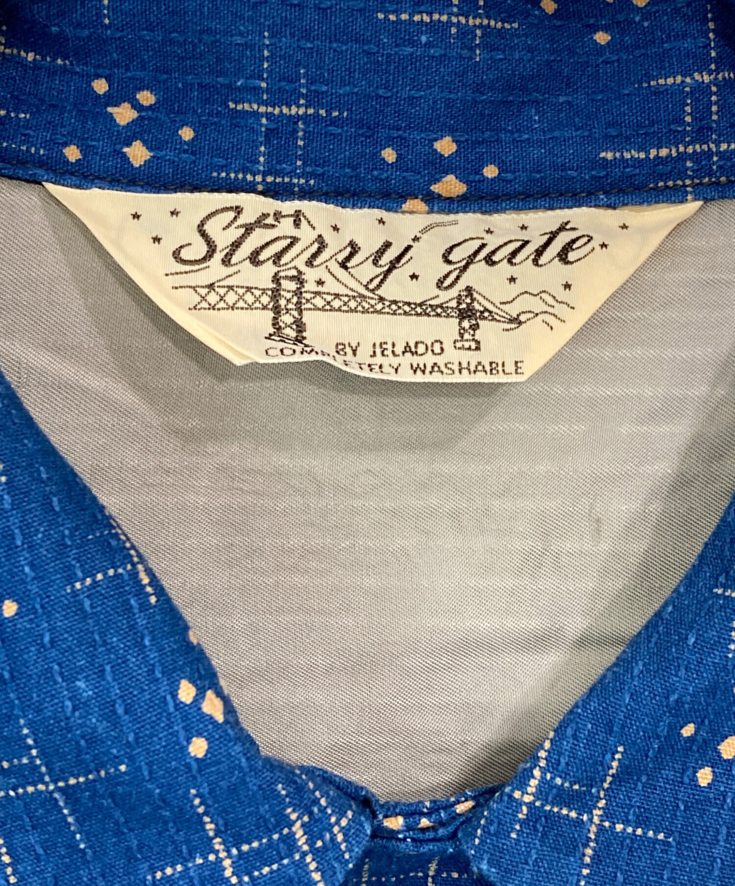 中古・古着通販】JELADO (ジェラード) Westcoast shirt Sashiko ブルー