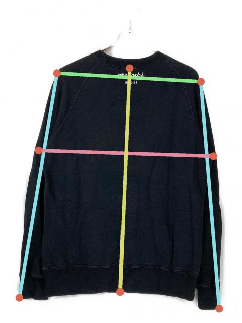 中古・古着通販】sacai (サカイ) MADSAKI Flock Print Pullover