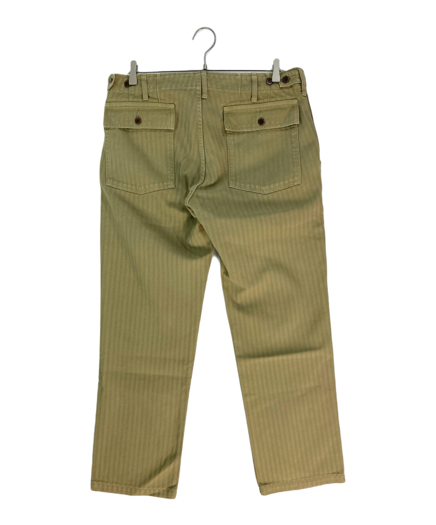 visvim ヴィズヴィム パンツ（その他） メンズ 【古着】【中古】 中古・古着通販】VISVIM (ビズビム) DRILL MIL PANTS HERRING BONE