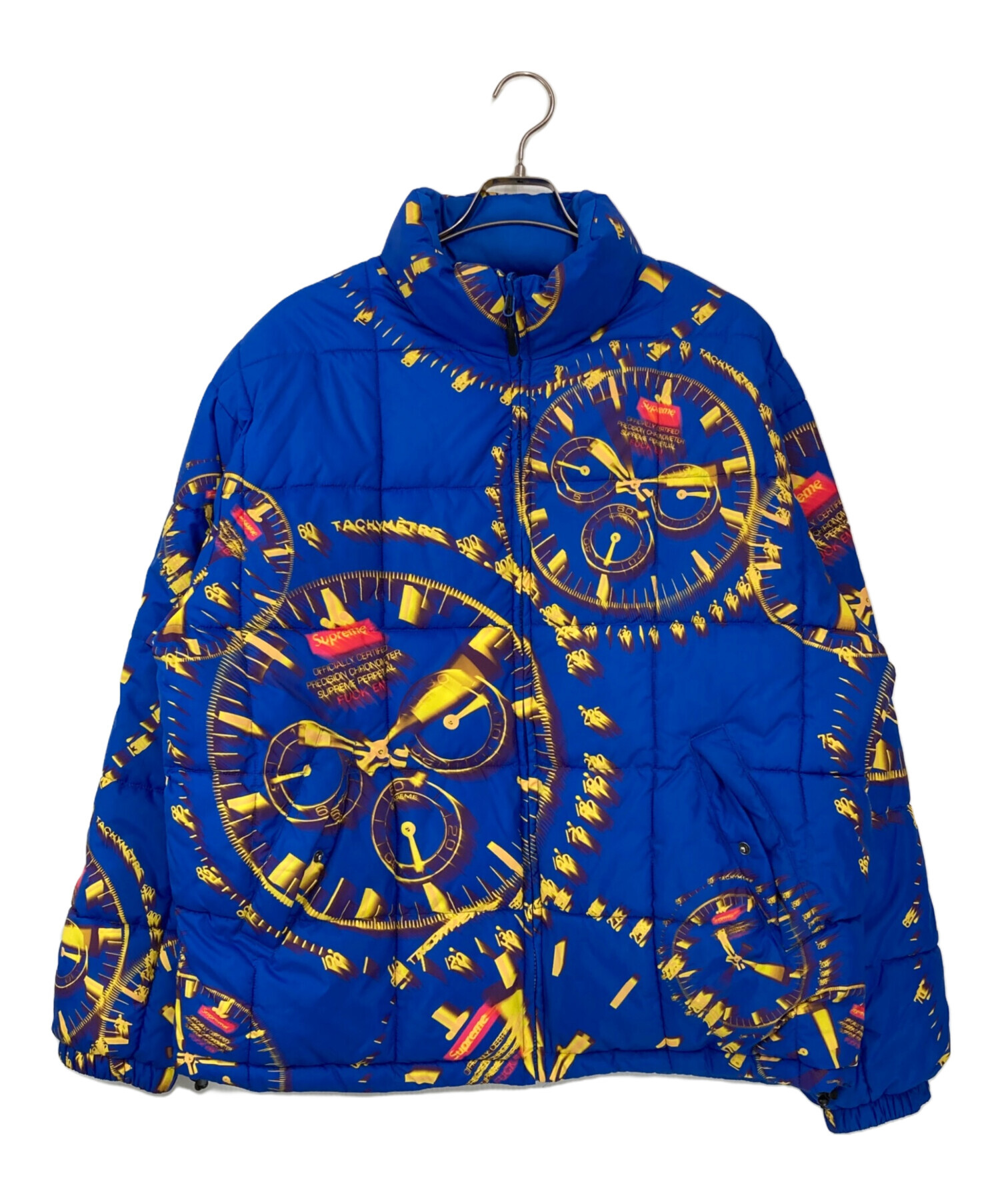 supreme　ナイロンジャケット　ブルー　Sサイズ Supreme（シュプリーム） 18SS Taped Seam Jacket バックロゴ