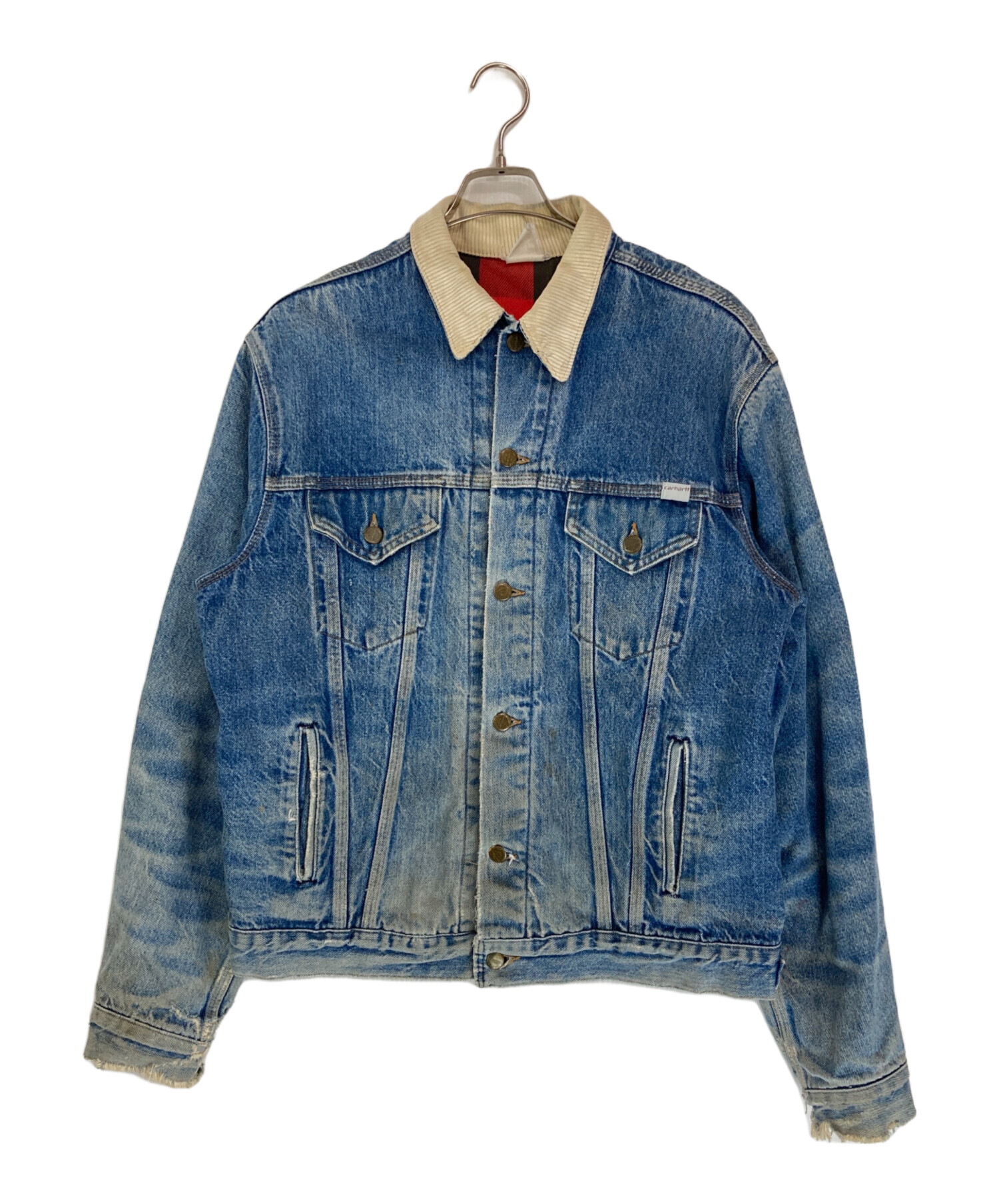 中古・古着通販】CarHartt (カーハート) ヴィンテージ裏ネルデニム 
