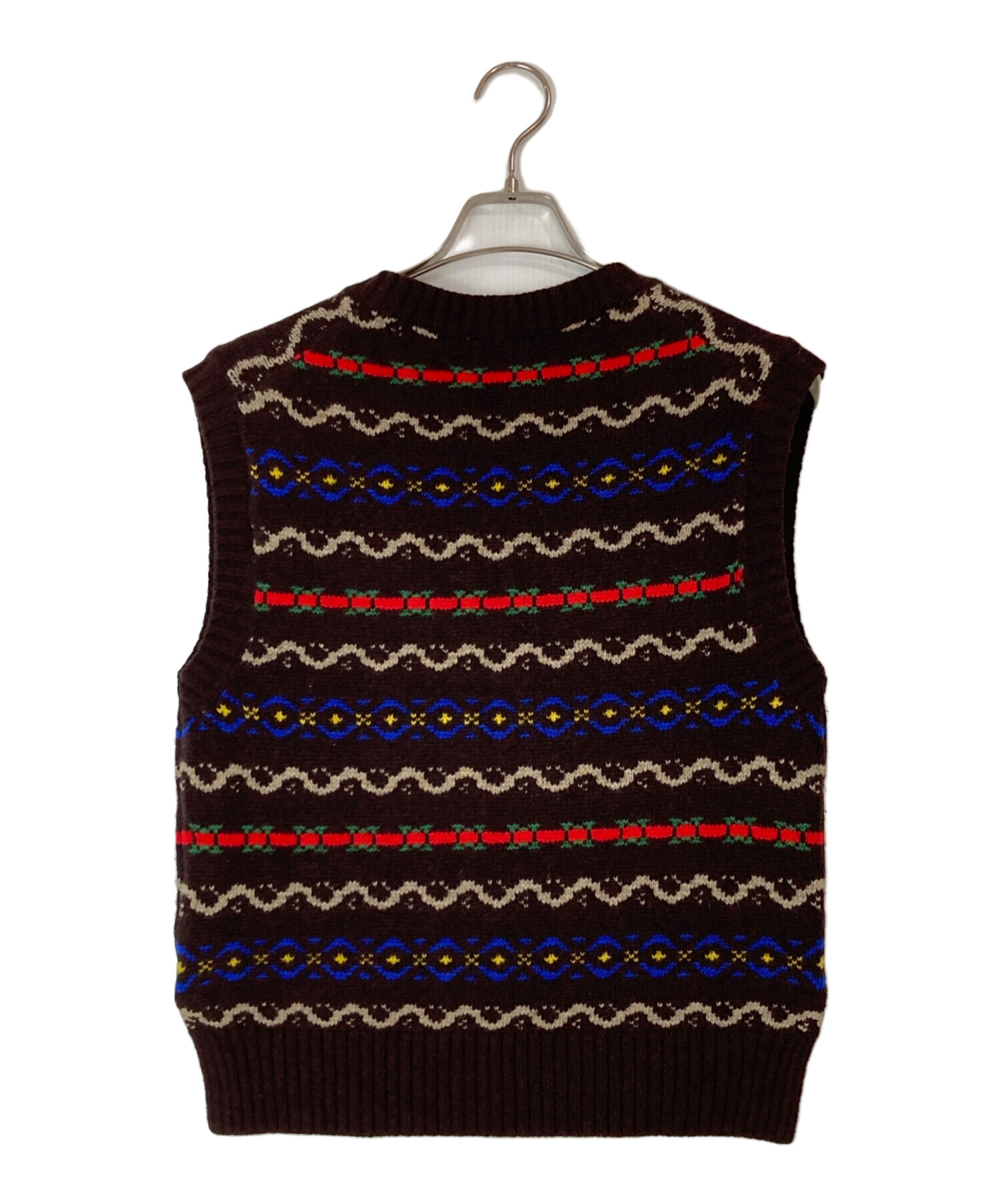 Ralph Lauren フェアアイル柄ニットベスト　レディースXS 中古・古着通販】POLO RALPH LAUREN (ポロ・ラルフローレン