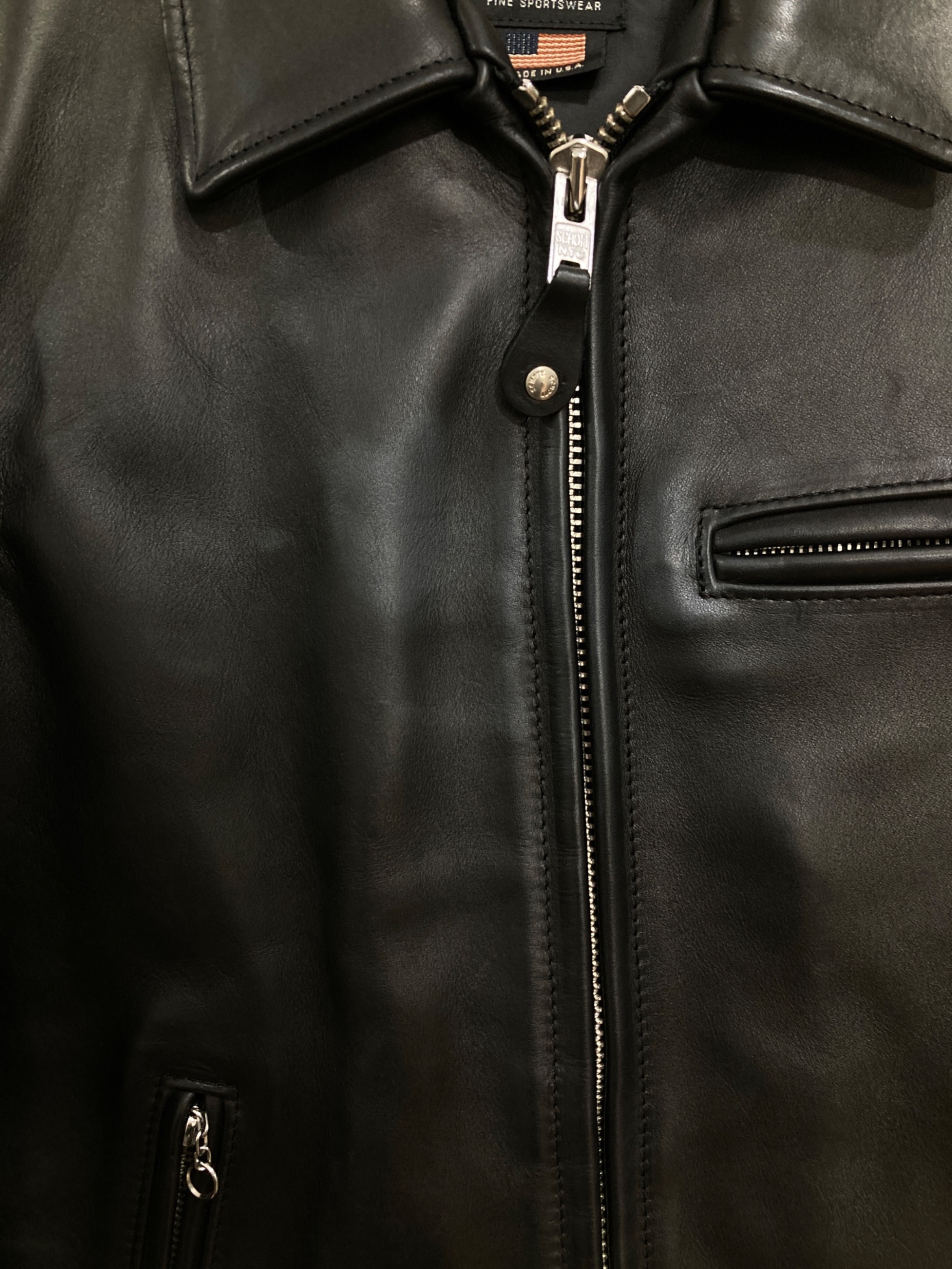 中古・古着通販】Schott (ショット) 103US TRUCKER JACKET ブラック 