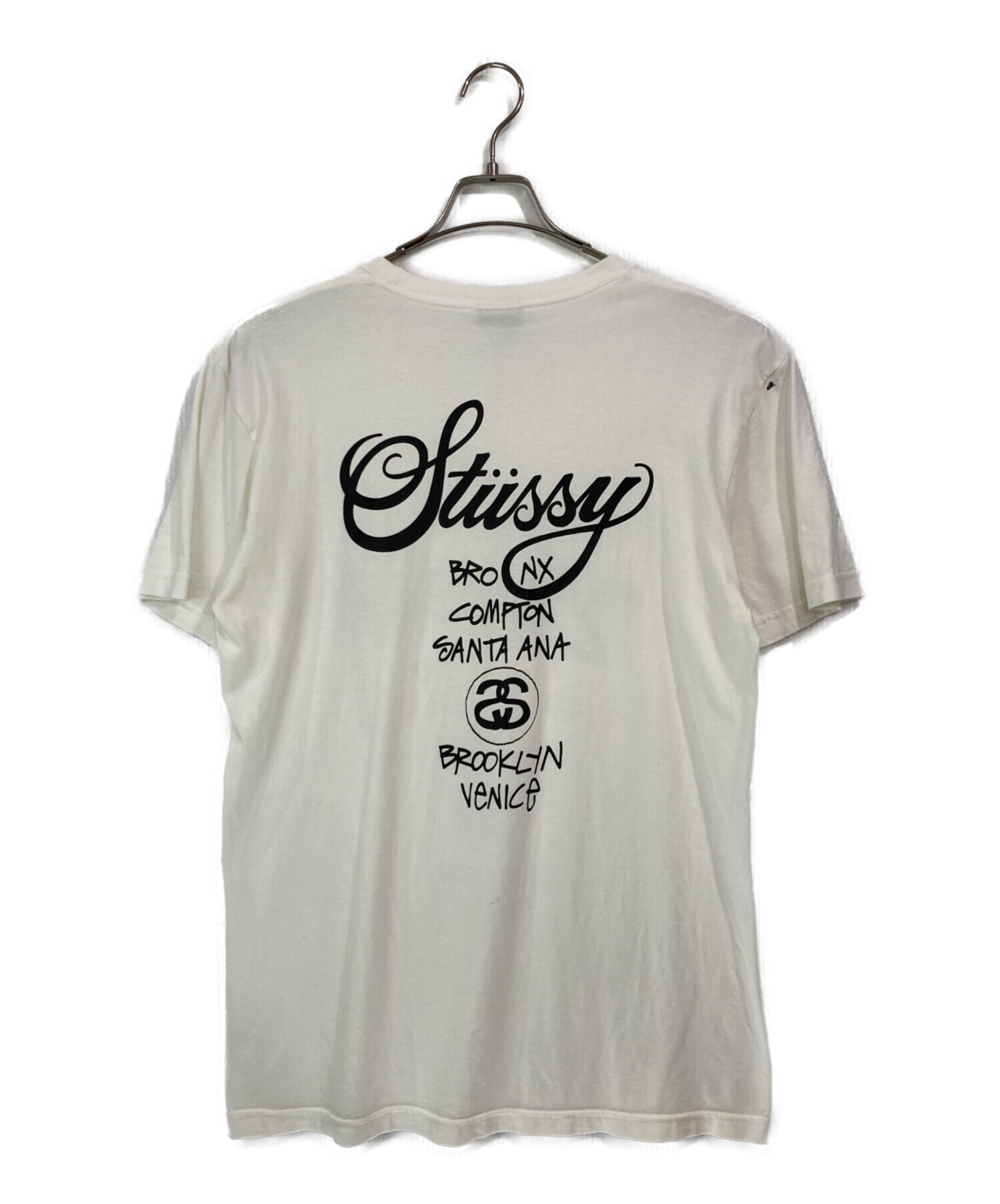 中古・古着通販】stussy (ステューシー) ワールドツアーTシャツ