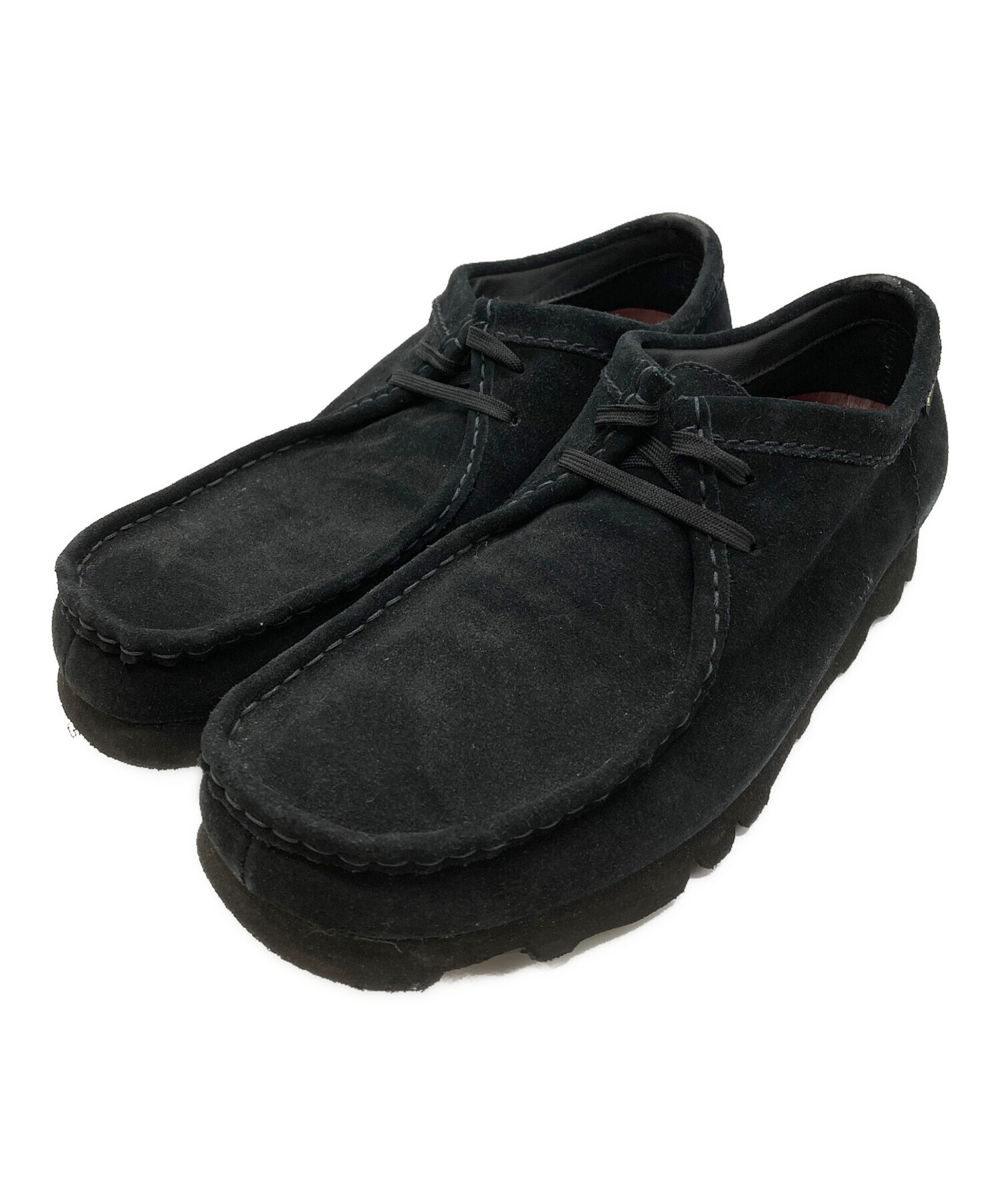 中古・古着通販】CLARKS (クラークス) ワラビーゴアテックス ブラック 