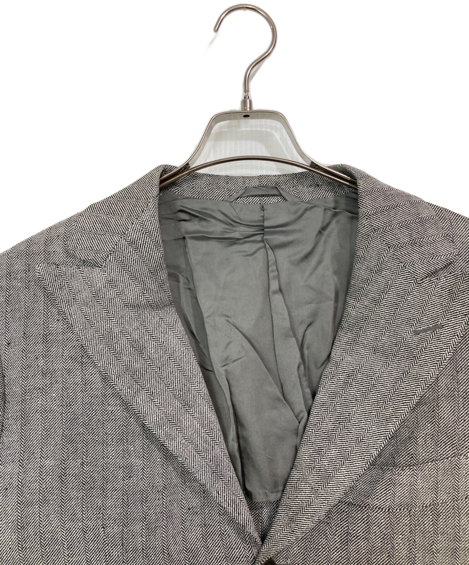 中古・古着通販】sartorio (サルトリオ) 3Bジャケット グレー サイズ