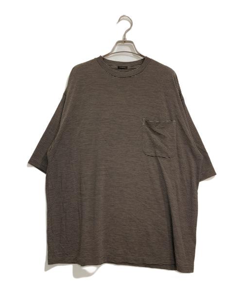 中古・古着通販】COMOLI (コモリ) サマーウールボーダーTシャツ