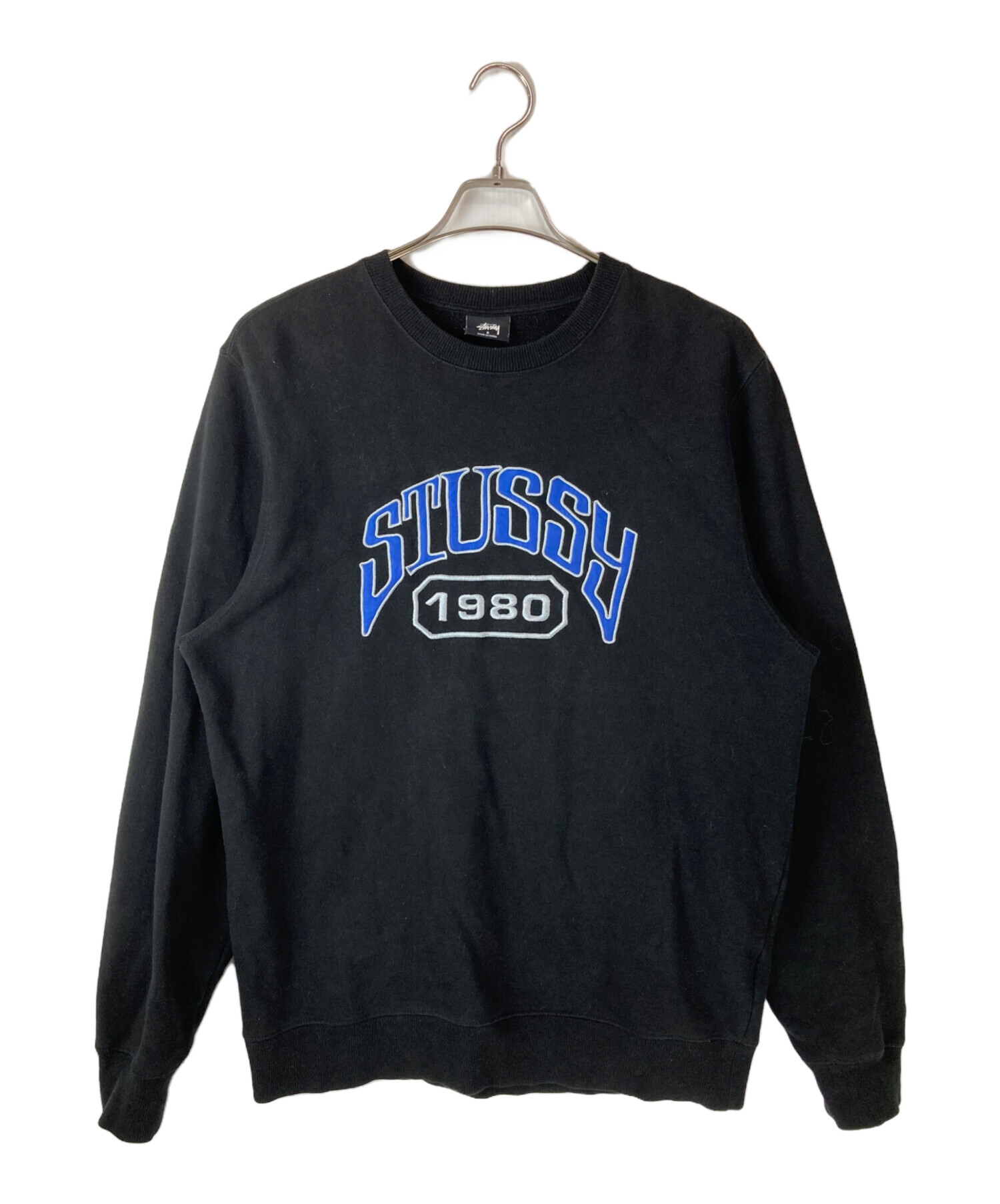 STUSSY ステューシー スウェット デカロゴ 黒 - 新品STUSSY 