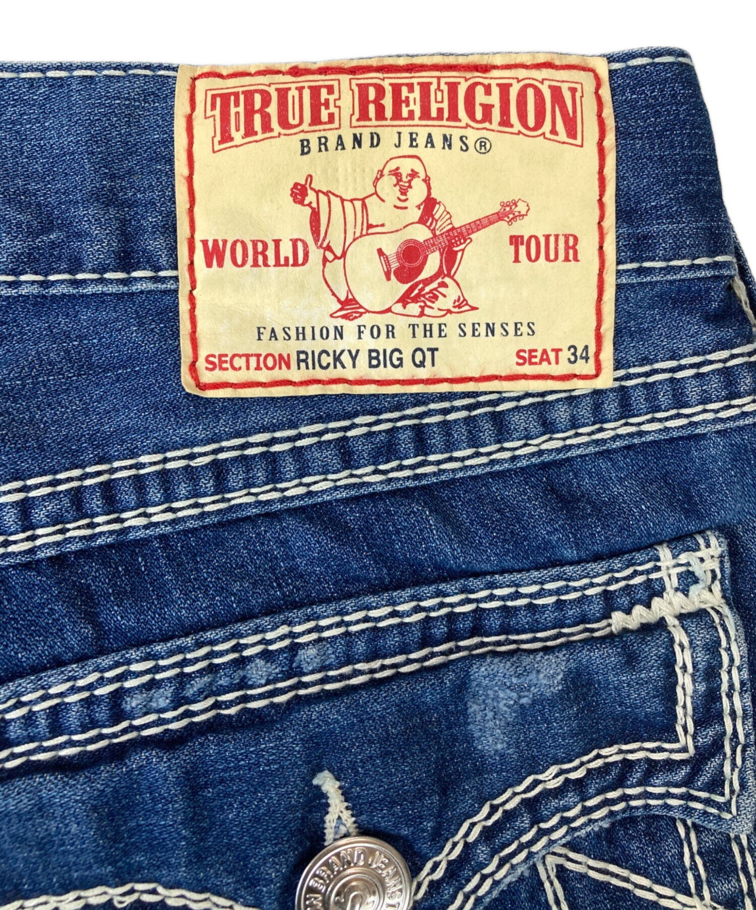 パンツ TRUE RELIGION RICKY BIC QT 中古・古着通販】TRUE RELIGION (トゥルー レリジョン) RICKY BIG QT