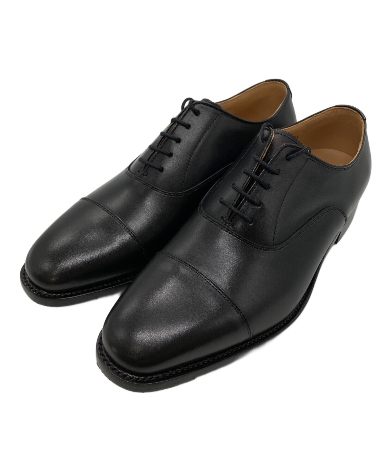 ⭐️未使用⭐️ SCOTCH GRAIN ビジネスシューズ　ストレートチップ　黒 SCOTCH GRAIN ストレートチップ ビジネスドレスシューズ - メルカリ