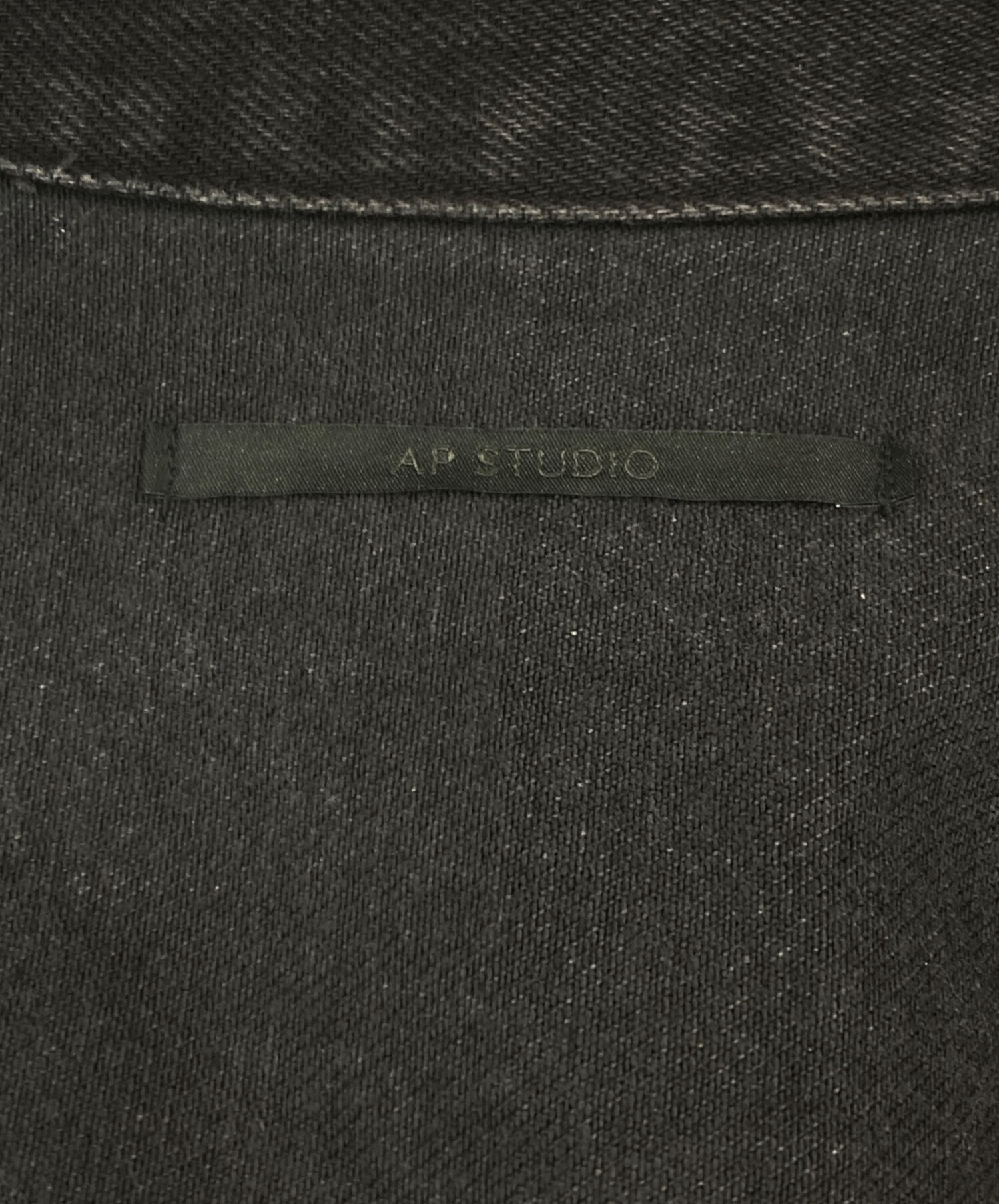 中古・古着通販】AP STUDIO (エーピーストゥディオ) ブラックオーバー
