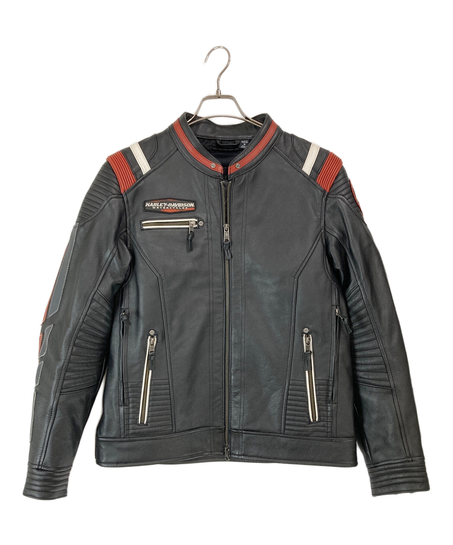 harley davidson レザージャケット　モーターサイクルジャケット 中古・古着通販】HARLEY-DAVIDSON (ハーレーダビッドソン