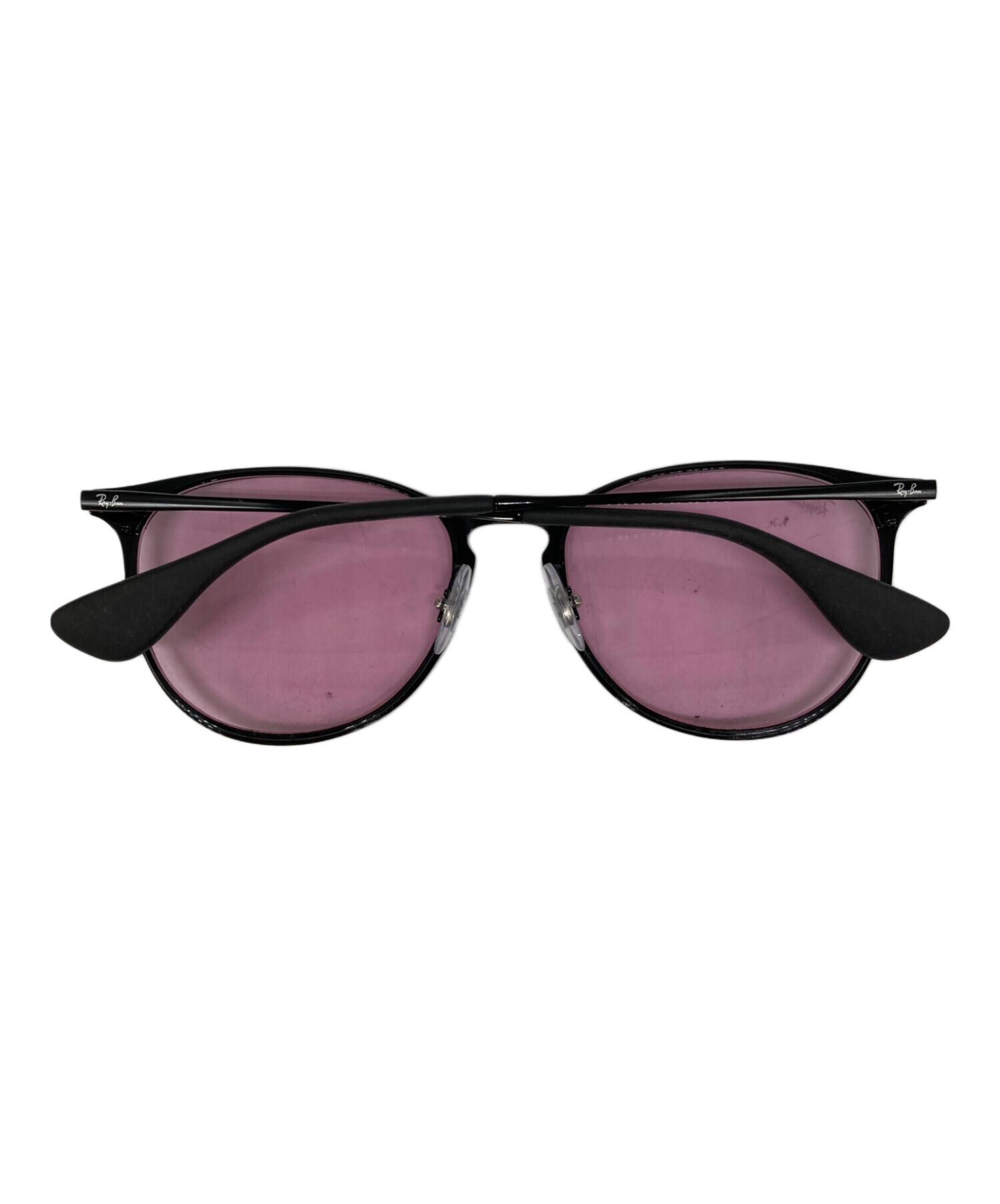 中古・古着通販】RAY-BAN (レイバン) サングラス ブラック×ピンク 