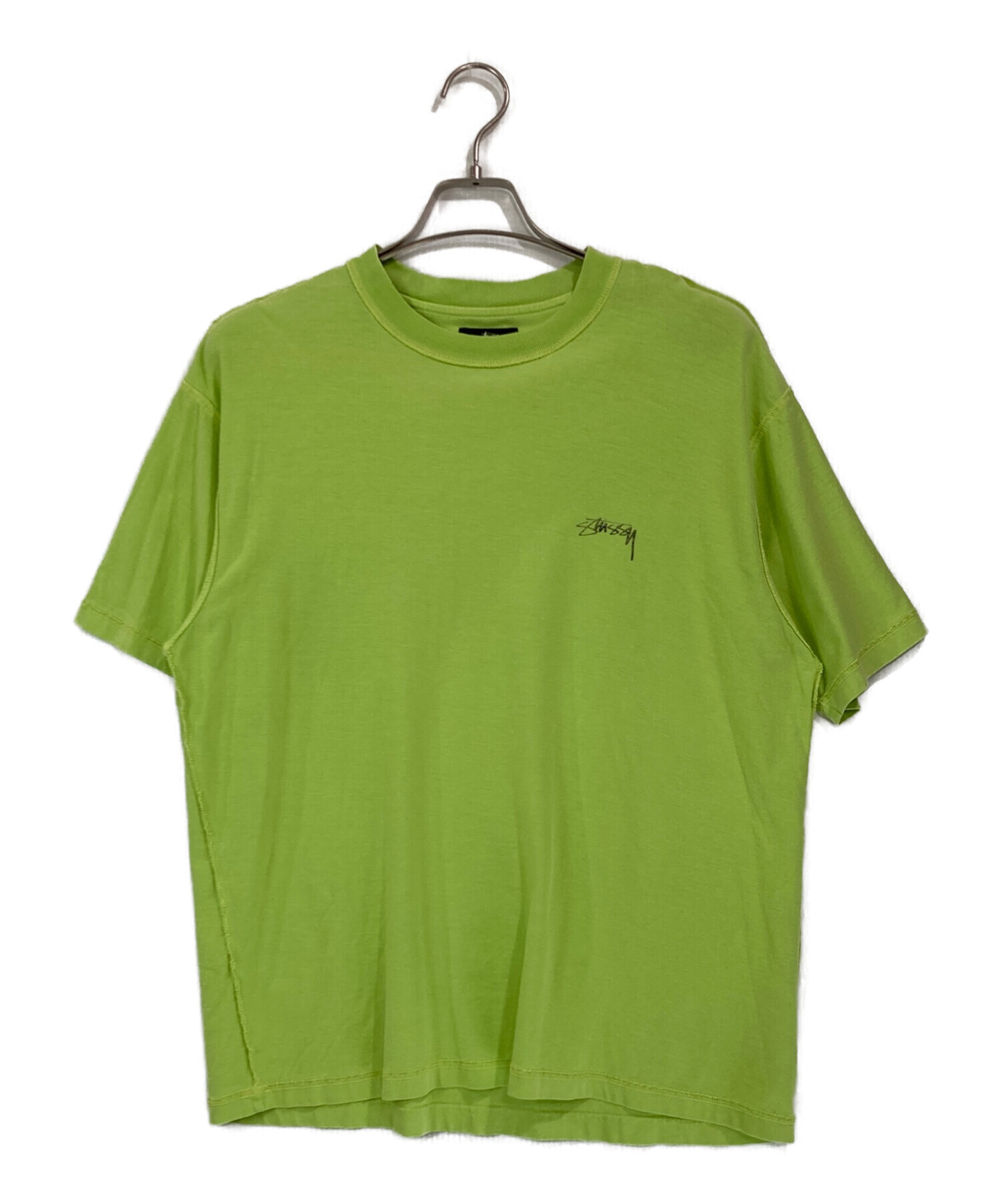 中古・古着通販】stussy (ステューシー) ロゴTシャツ グリーン サイズ
