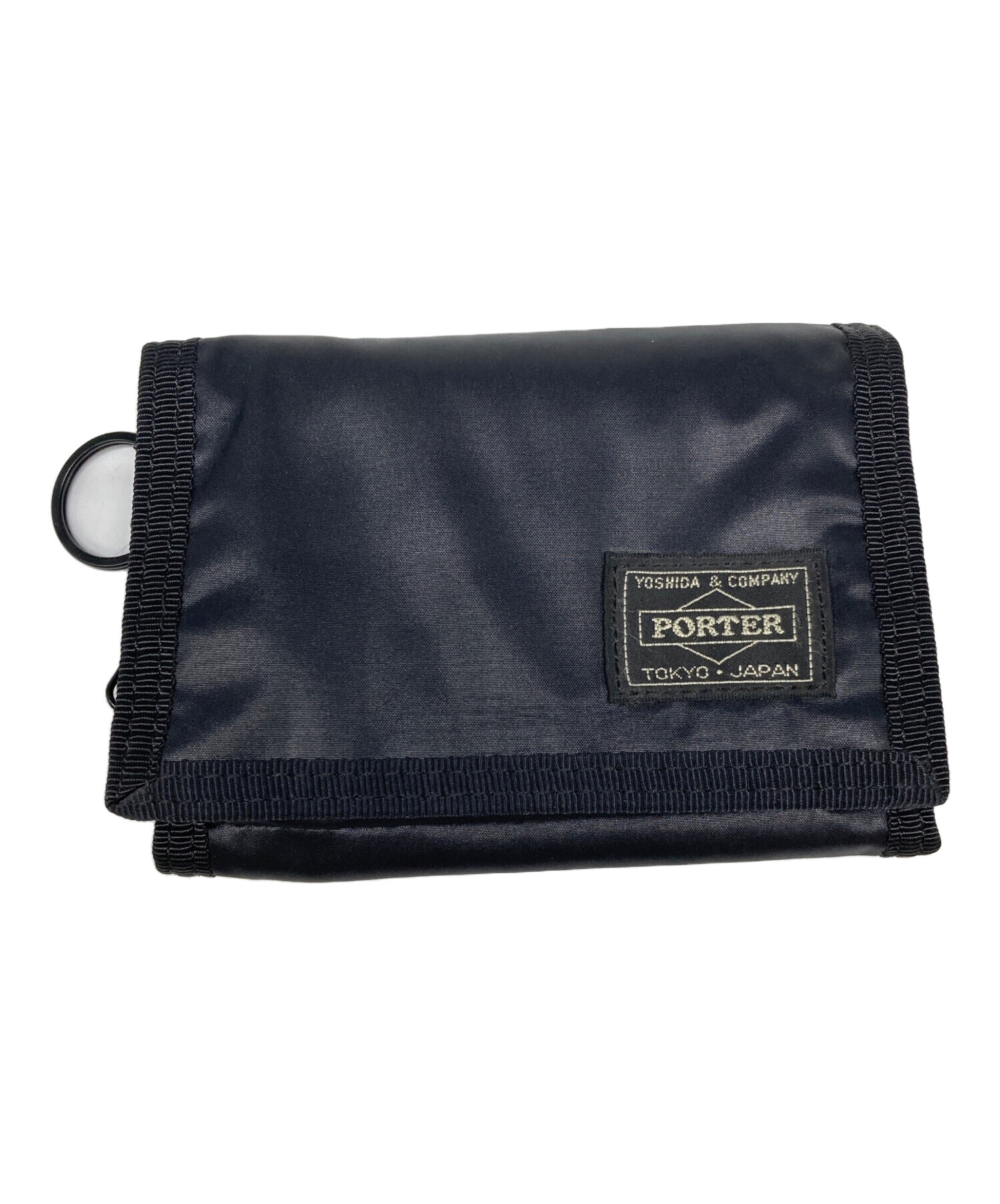 新品未使用　PORTER カプセルウォレット ブラック 中古・古着通販】PORTER (ポーター) カプセルウォレット ブラック