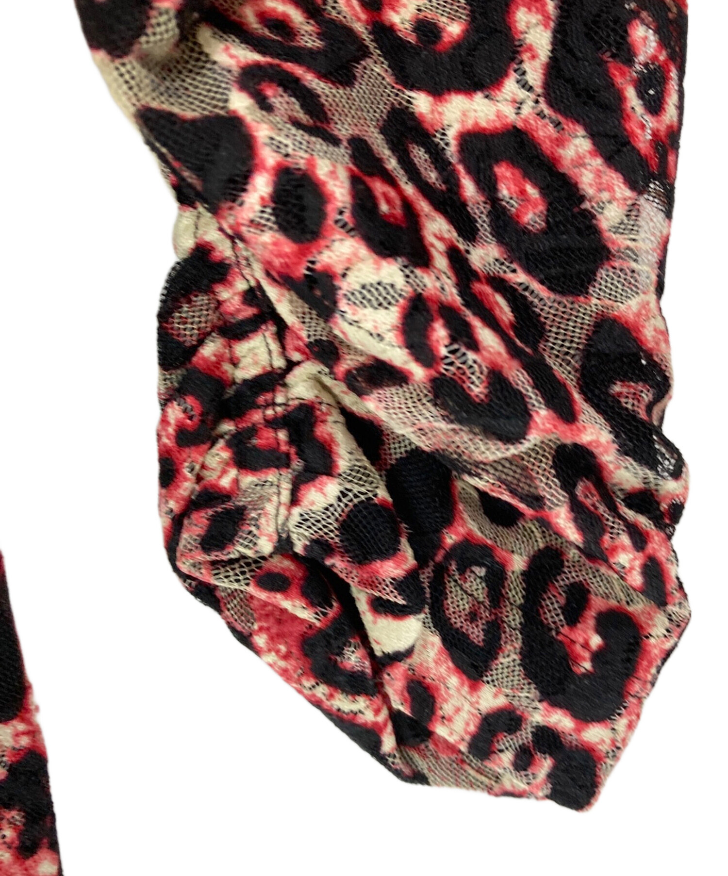 ヴィヴィアンタム Vivienne Tam パンダ柄 ベルベット ワンピース 中古・古着通販】VIVIENNE TAM (ヴィヴィアンタム) 総柄ワンピース