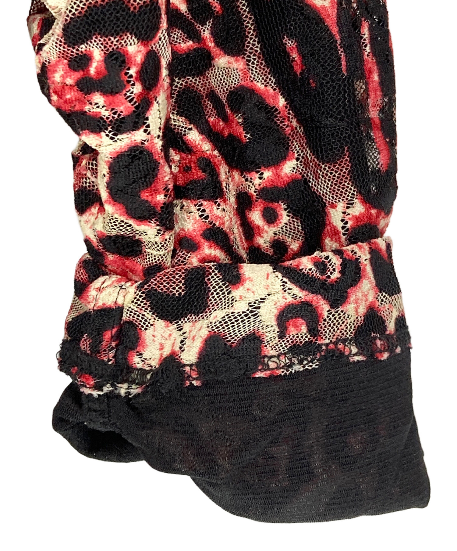 ヴィヴィアンタム Vivienne Tam パンダ柄 ベルベット ワンピース 中古・古着通販】VIVIENNE TAM (ヴィヴィアンタム) 総柄ワンピース