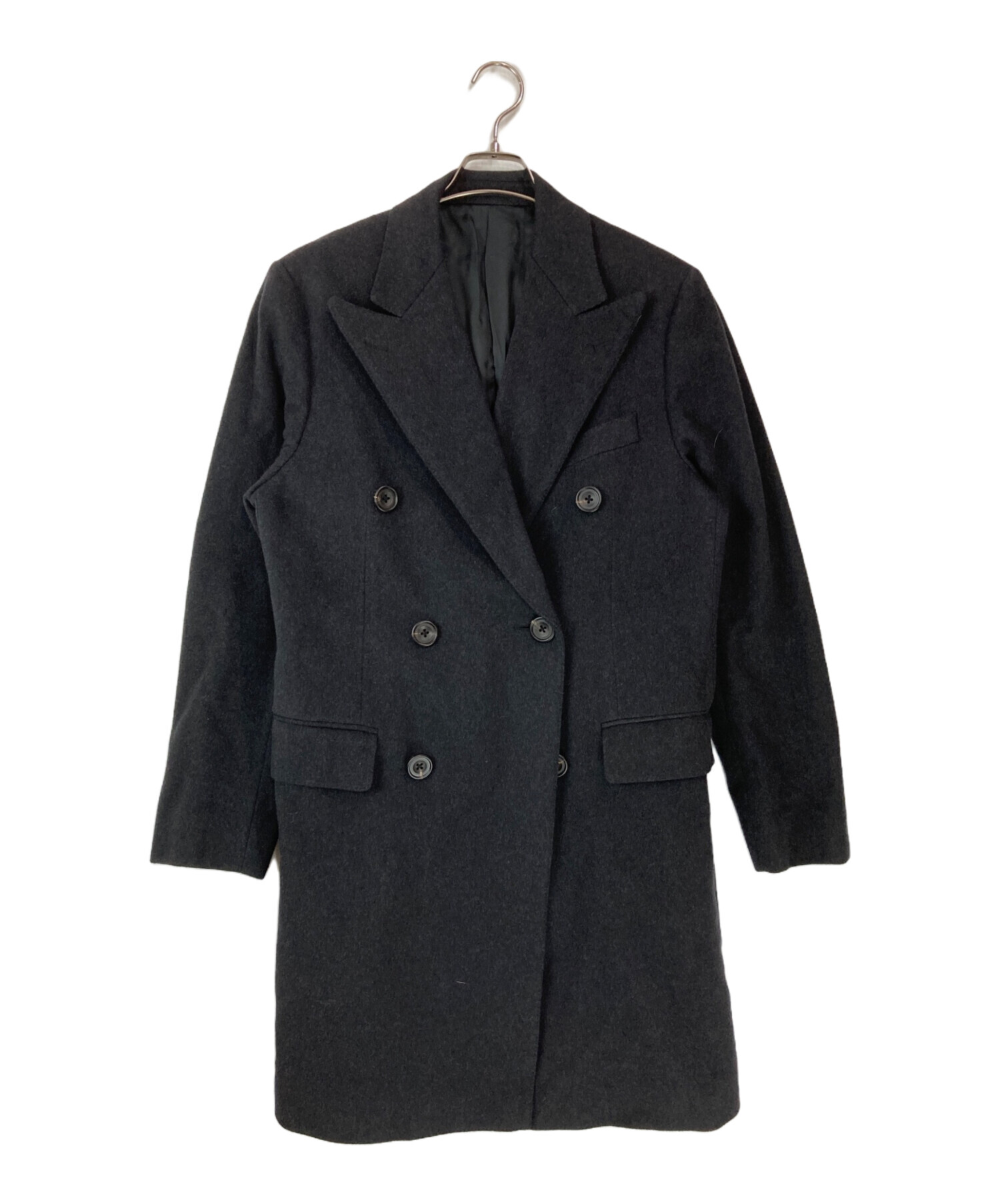 中古・古着通販】五大陸 (ゴタイリク) ダブルチェスターコート グレー