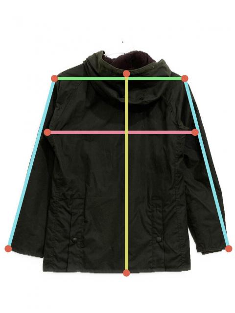 中古・古着通販】Barbour (バブアー) フード付き オイルドジャケット