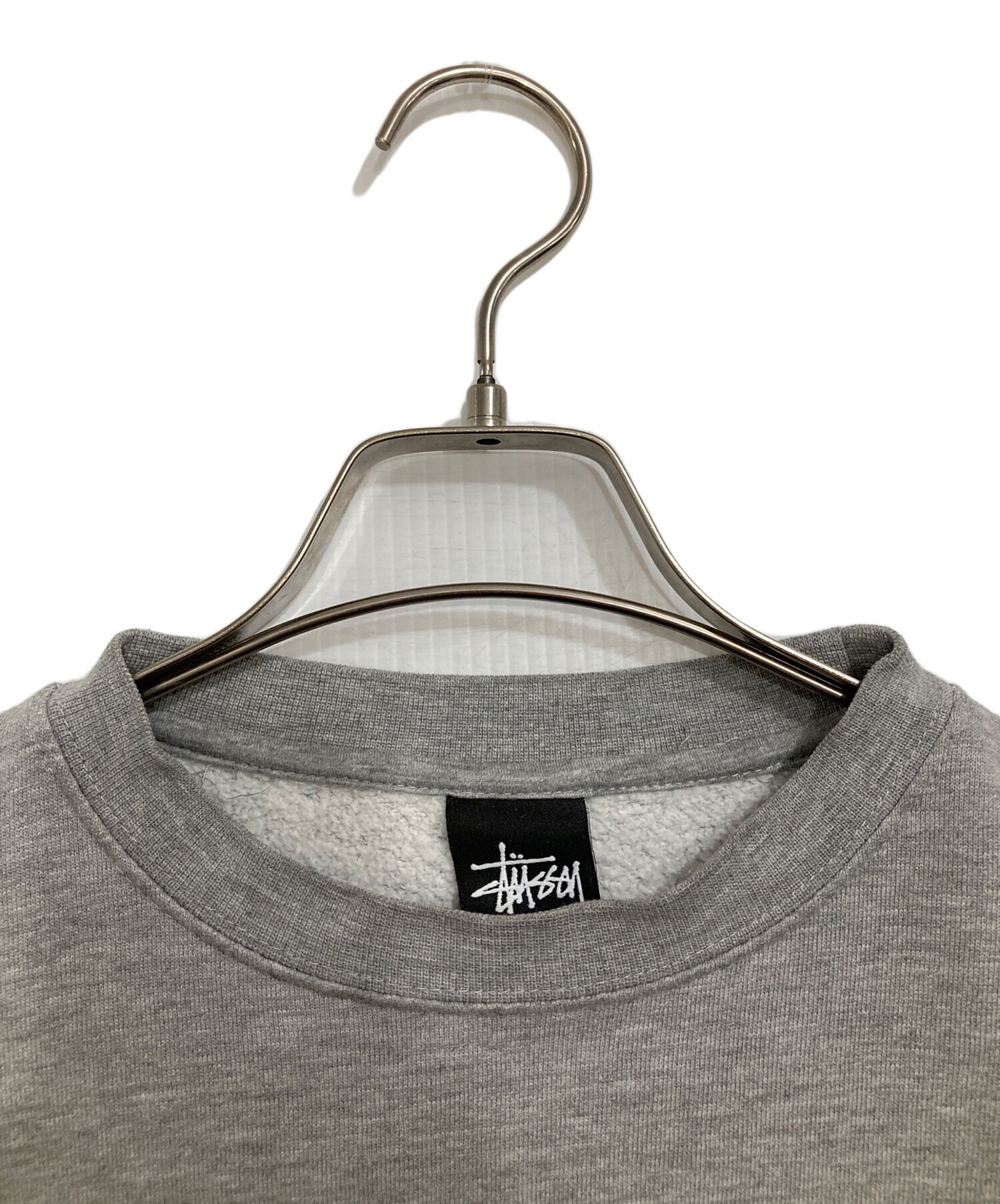 SSリンク” old stussy プリント スウェット USA製 パープル stussy 