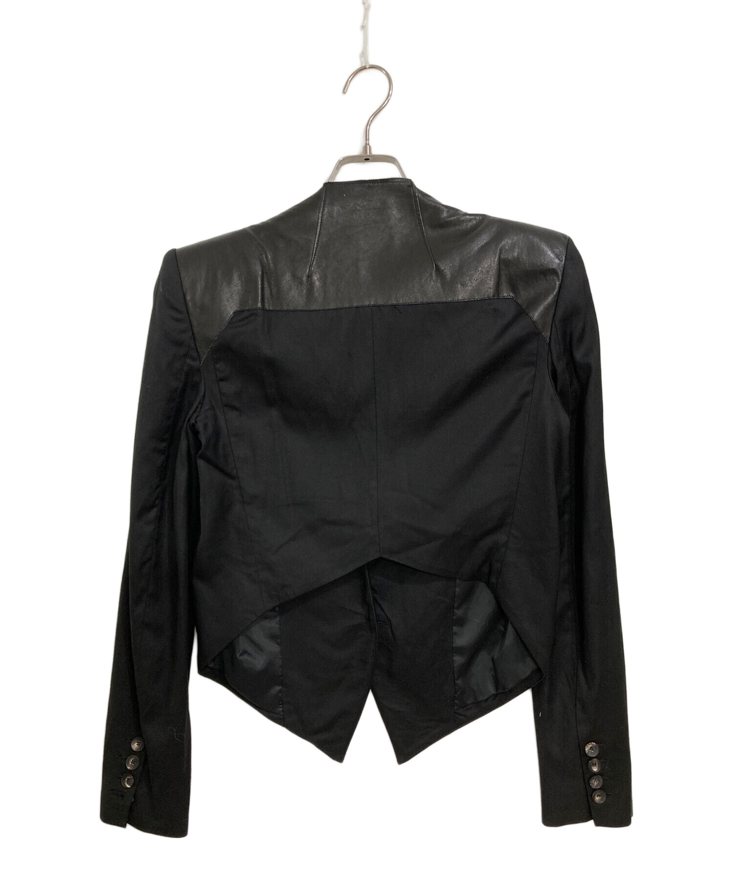 HELMUT LANG ヘルムートラング ドレープ　ジャケット　ブルゾン　ウール HELMUT LANG ヘルムートラング ドレープジャケットブルゾンウール