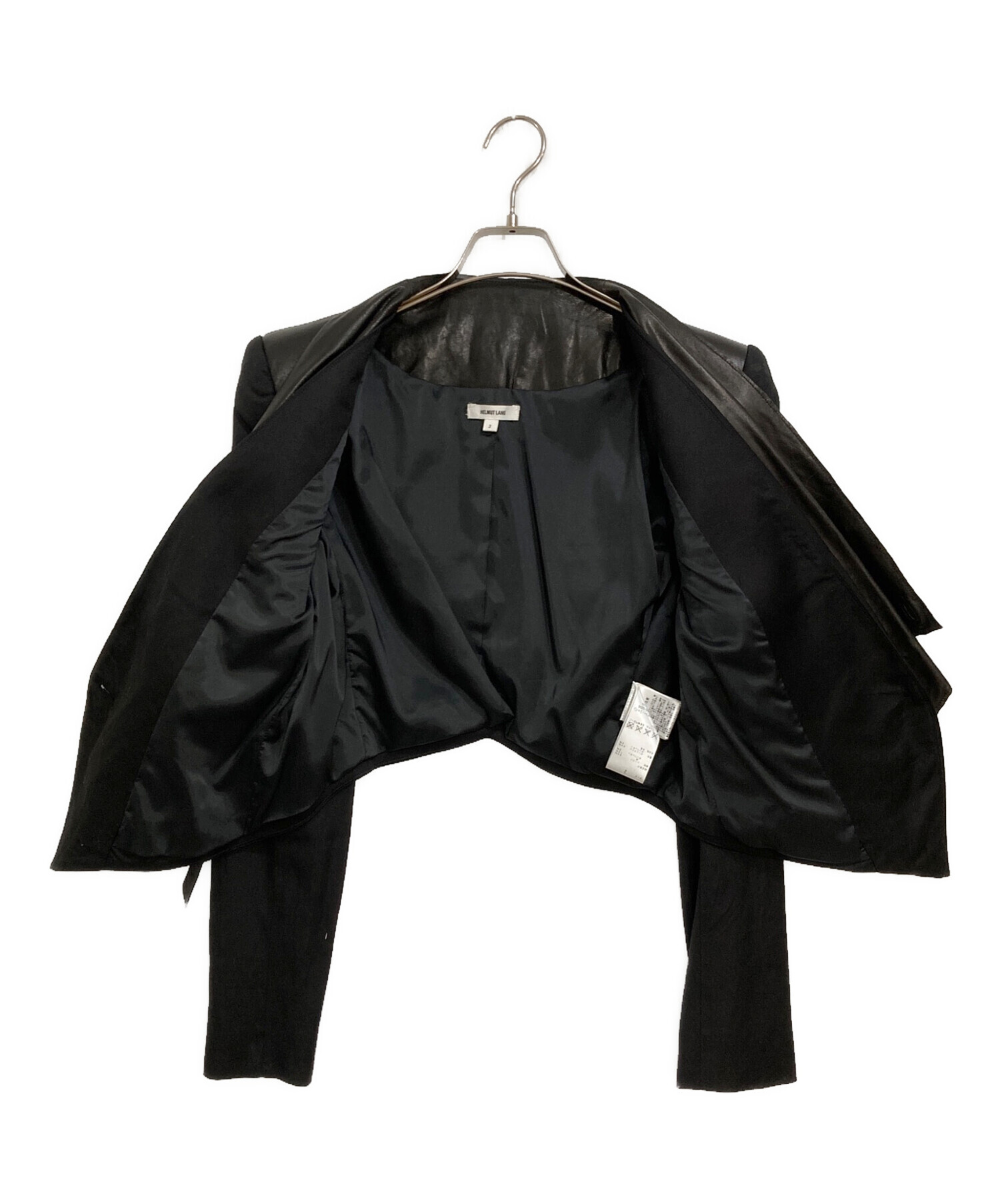 HELMUT LANG ヘルムートラング ドレープ　ジャケット　ブルゾン　ウール 中古・古着通販】HELMUT LANG (ヘルムートラング) ドレープジャケット