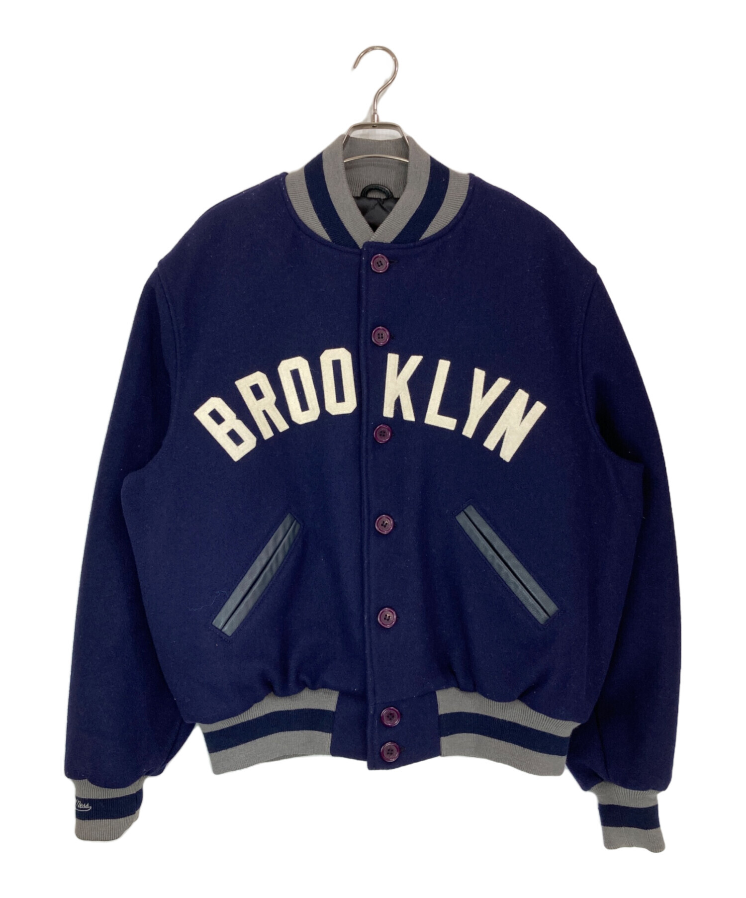 Mitchell & Ness NBA ブルックリン ネッツ ウール ジャケット Mitchell