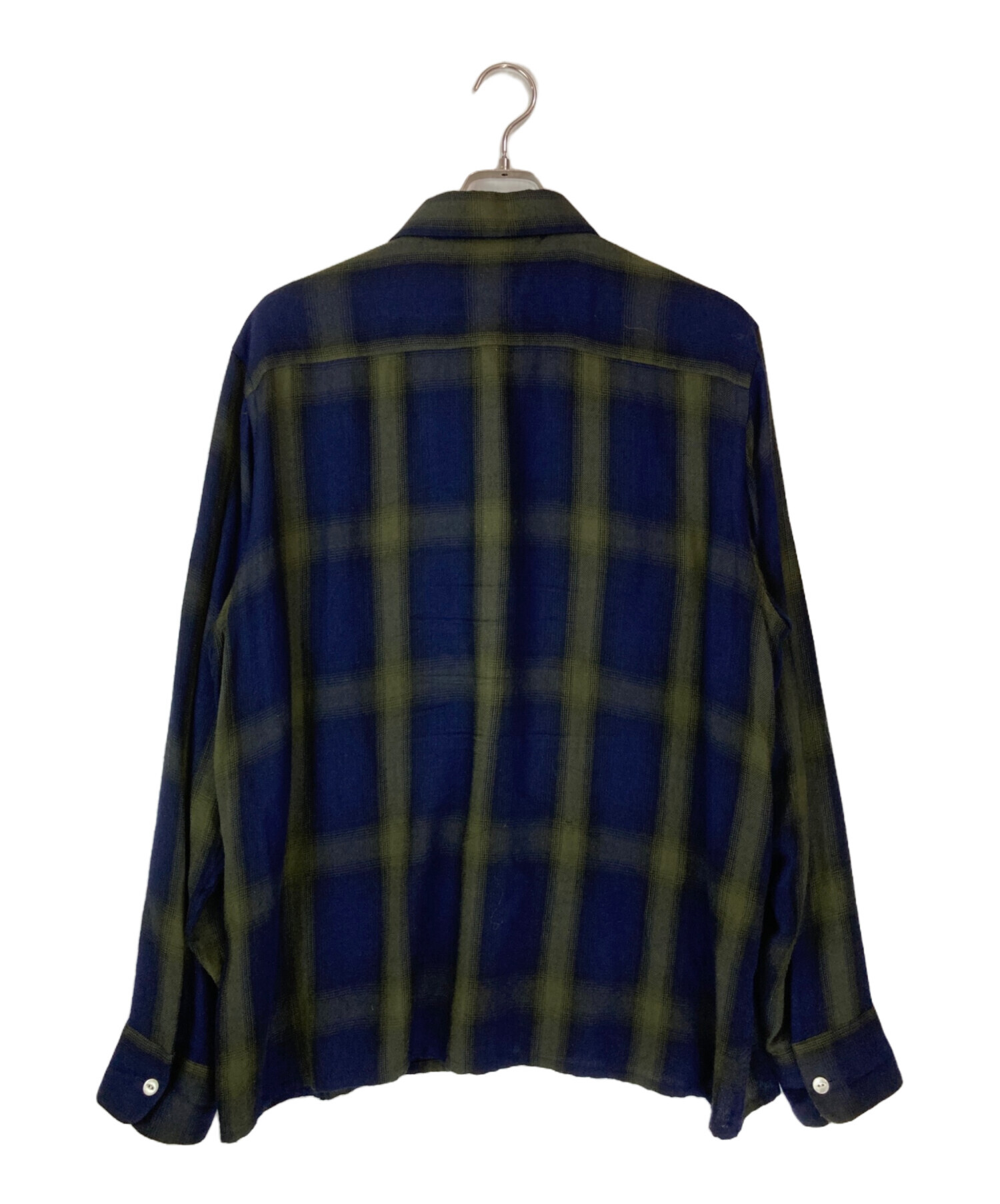 中古・古着通販】Needles (ニードルズ) Classic Shirt - R/W Ombre