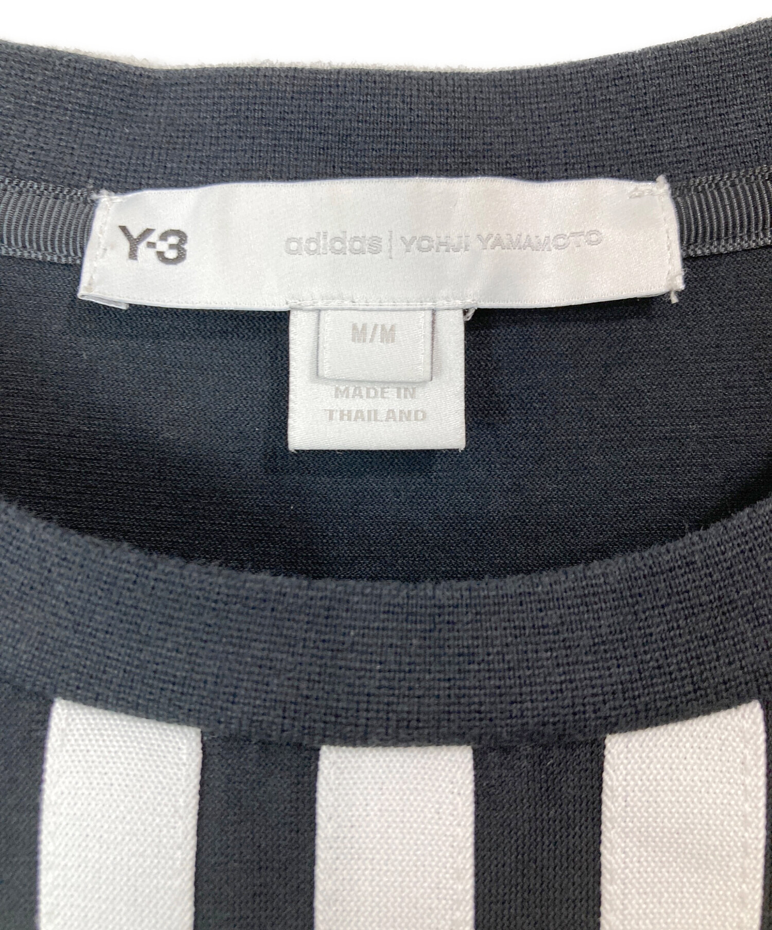 中古・古着通販】Y-3 (ワイスリー) M CH1 SS TEE - CF STRIPES