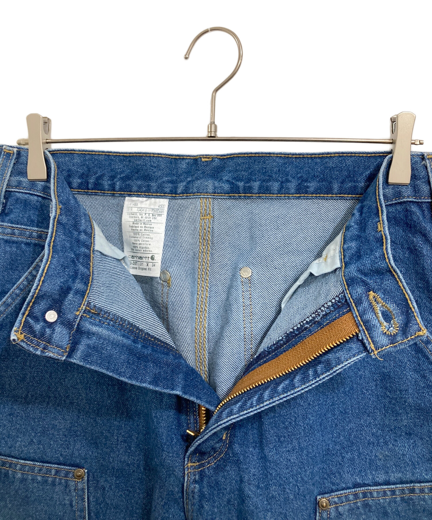 中古・古着通販】CarHartt (カーハート) ダブルニーデニムパンツ