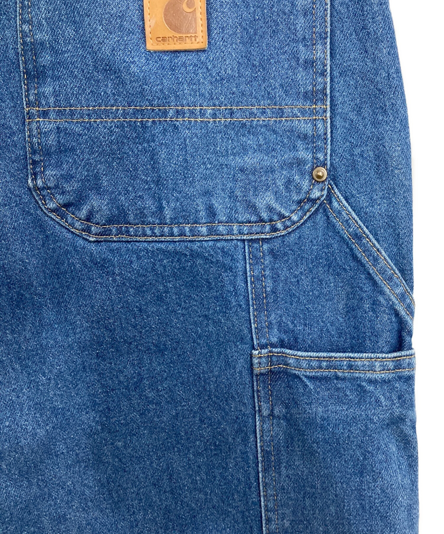 中古・古着通販】CarHartt (カーハート) ダブルニーデニムパンツ