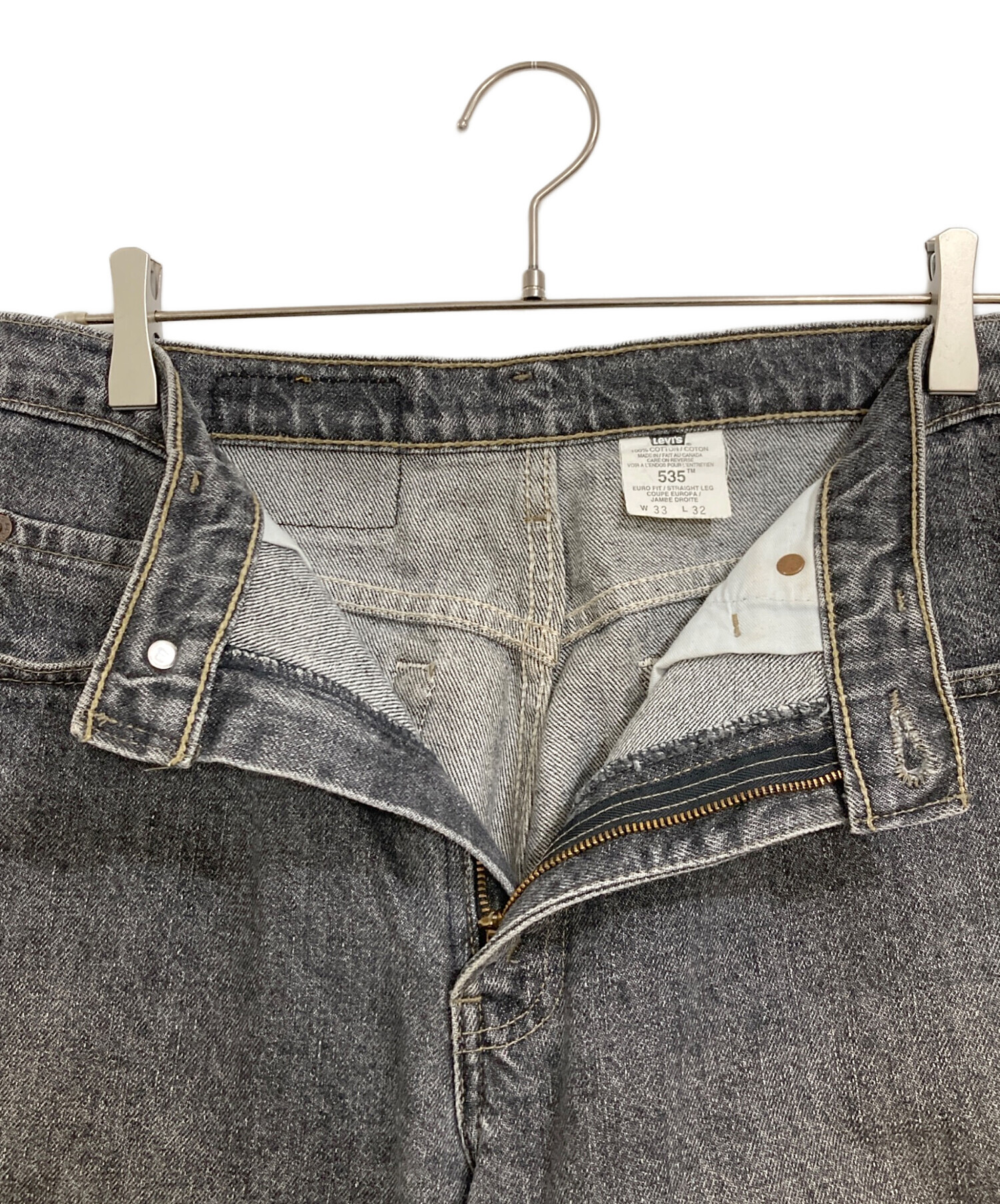 Levi Strauss & Co. 535 ブラックデニム W32 L34