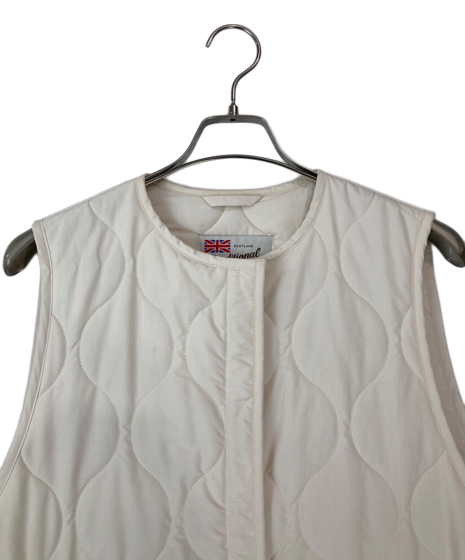 新品 トラディショナルウェザーウェア キルティング ロング ジレ ベスト 中古・古着通販】Traditional Weatherwear (トラディショナルウェザー