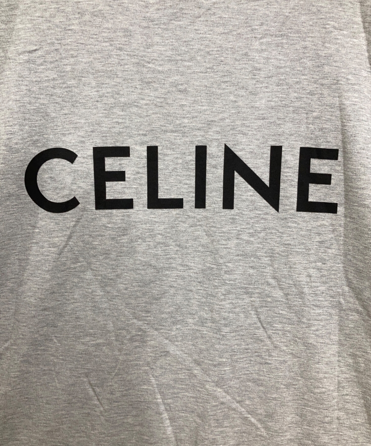 中古・古着通販】CELINE (セリーヌ) ルーズフィットロゴプリントT