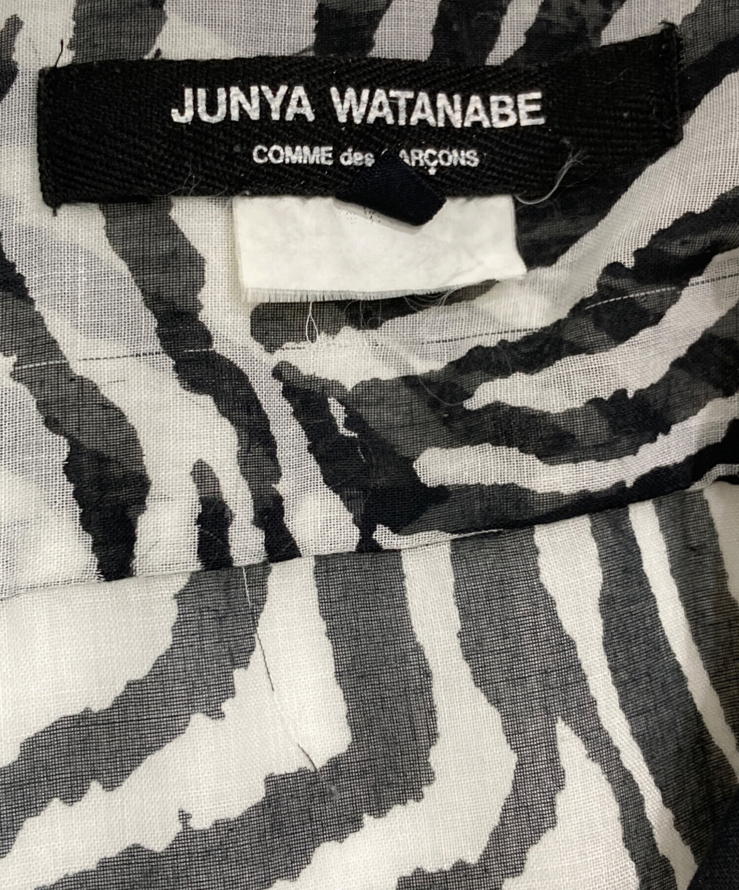美品　ジュンヤワタナベ　ゼブラ　トップス 中古・古着通販】JUNYA WATANABE COMME des GARCONS ((ジュンヤ