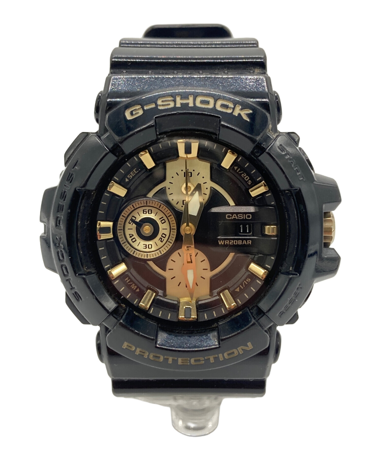 中古・古着通販】CASIO (カシオ) デジタルウォッチ ゴールド×ブラック