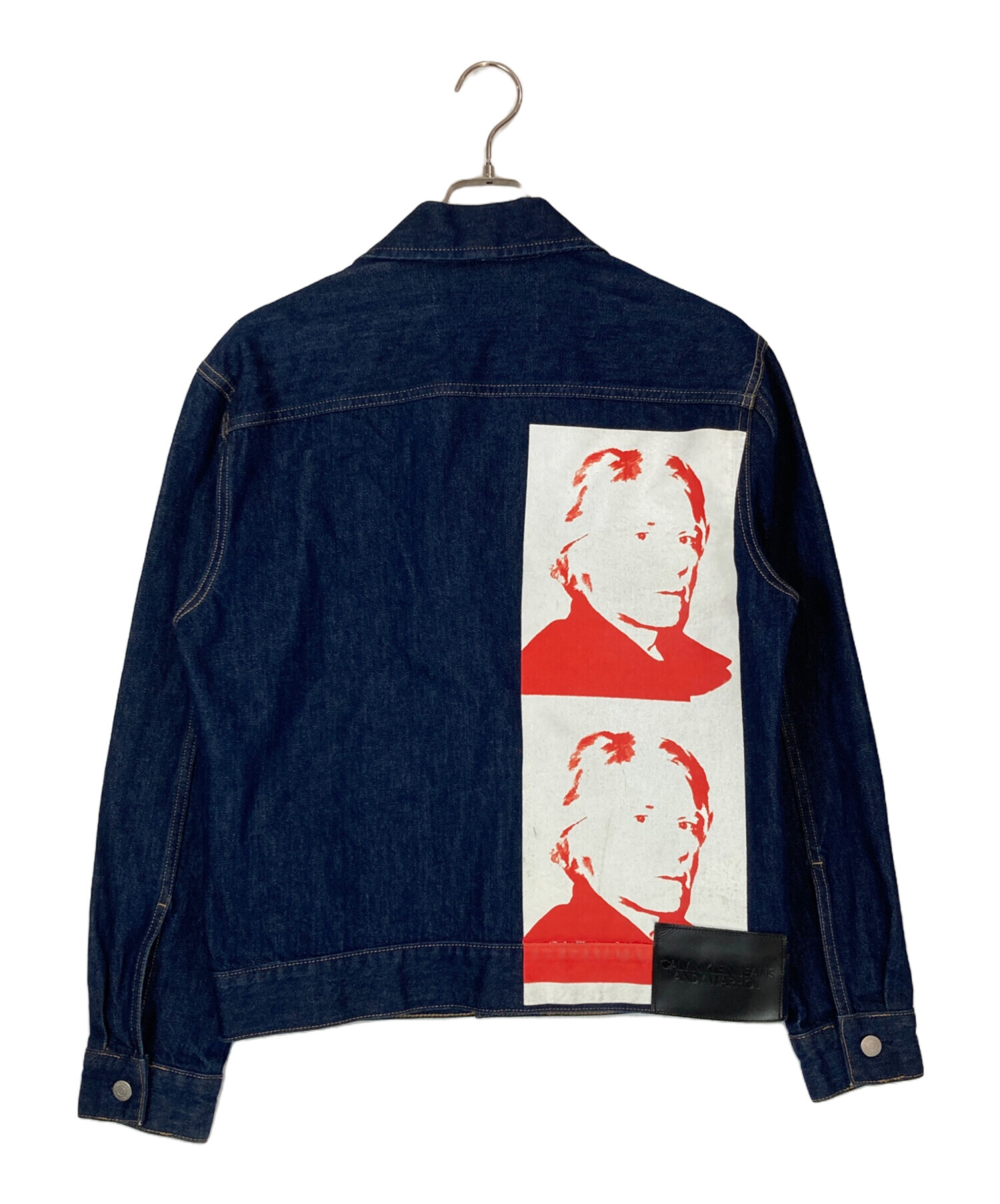   Andy Warhol クロップドデニムジャケット Calvin Klein Jeans（カルヴァンクラインジーンズ）の「ANDY WARHOL