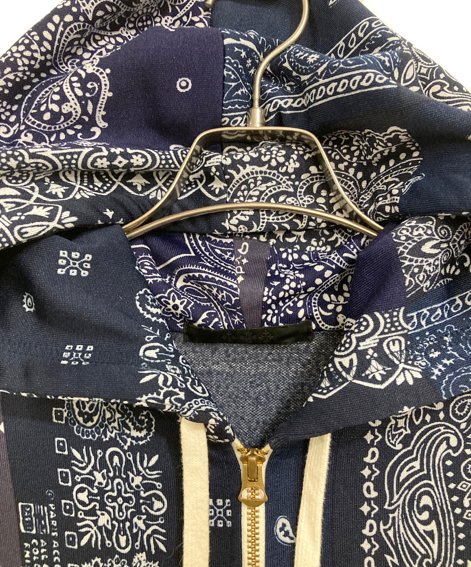 中古・古着通販】TATRAS (タトラス) ジップパーカー ネイビー サイズ