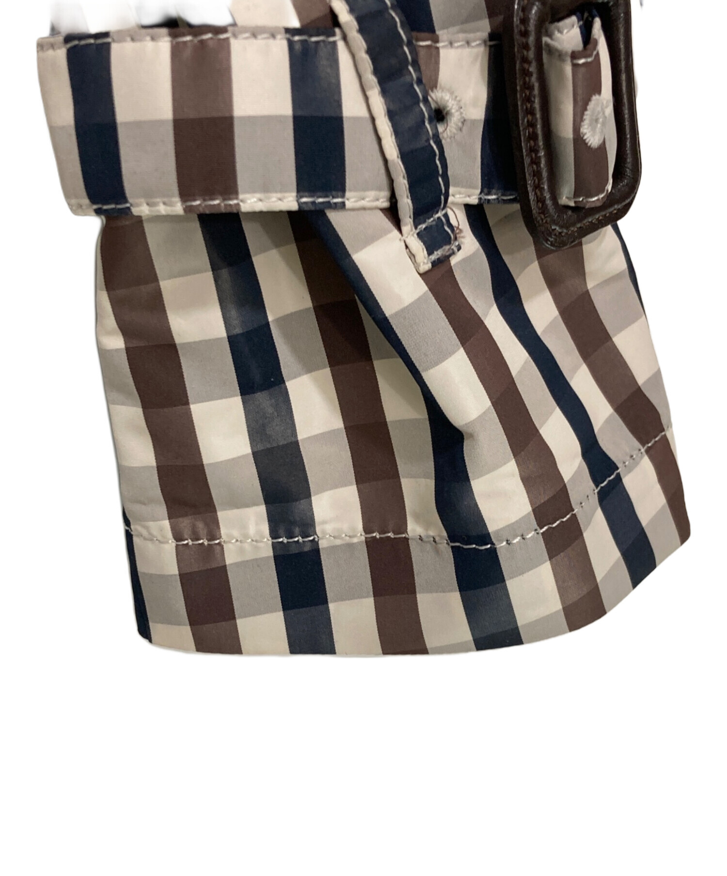 中古・古着通販】Aquascutum (アクアスキュータム) チェックトレンチ