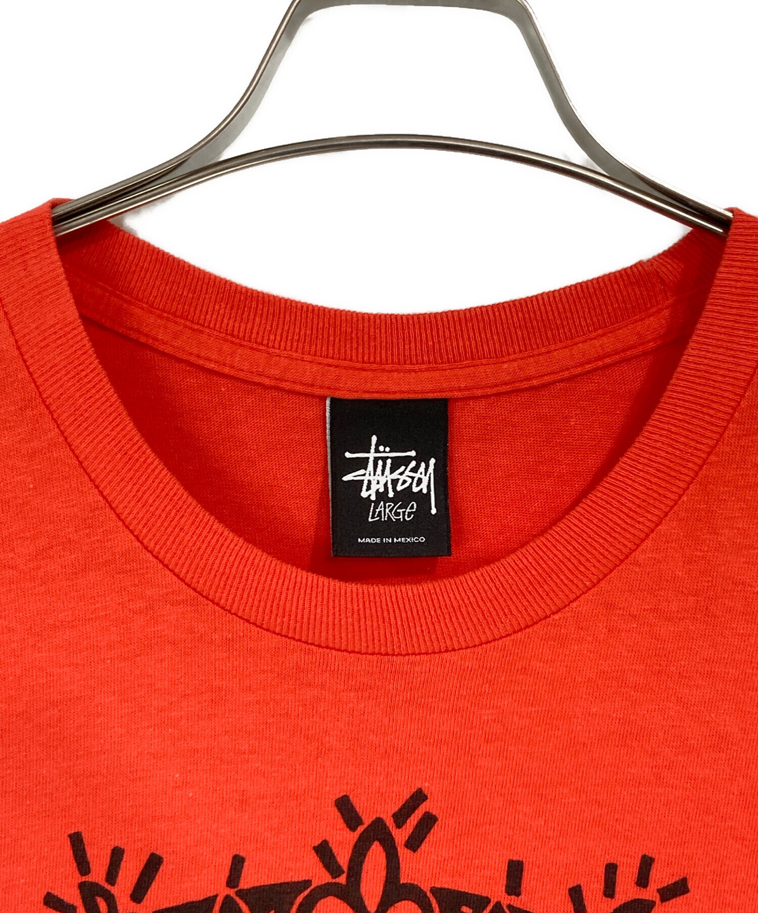 中古・古着通販】stussy (ステューシー) スカルプリントTシャツ