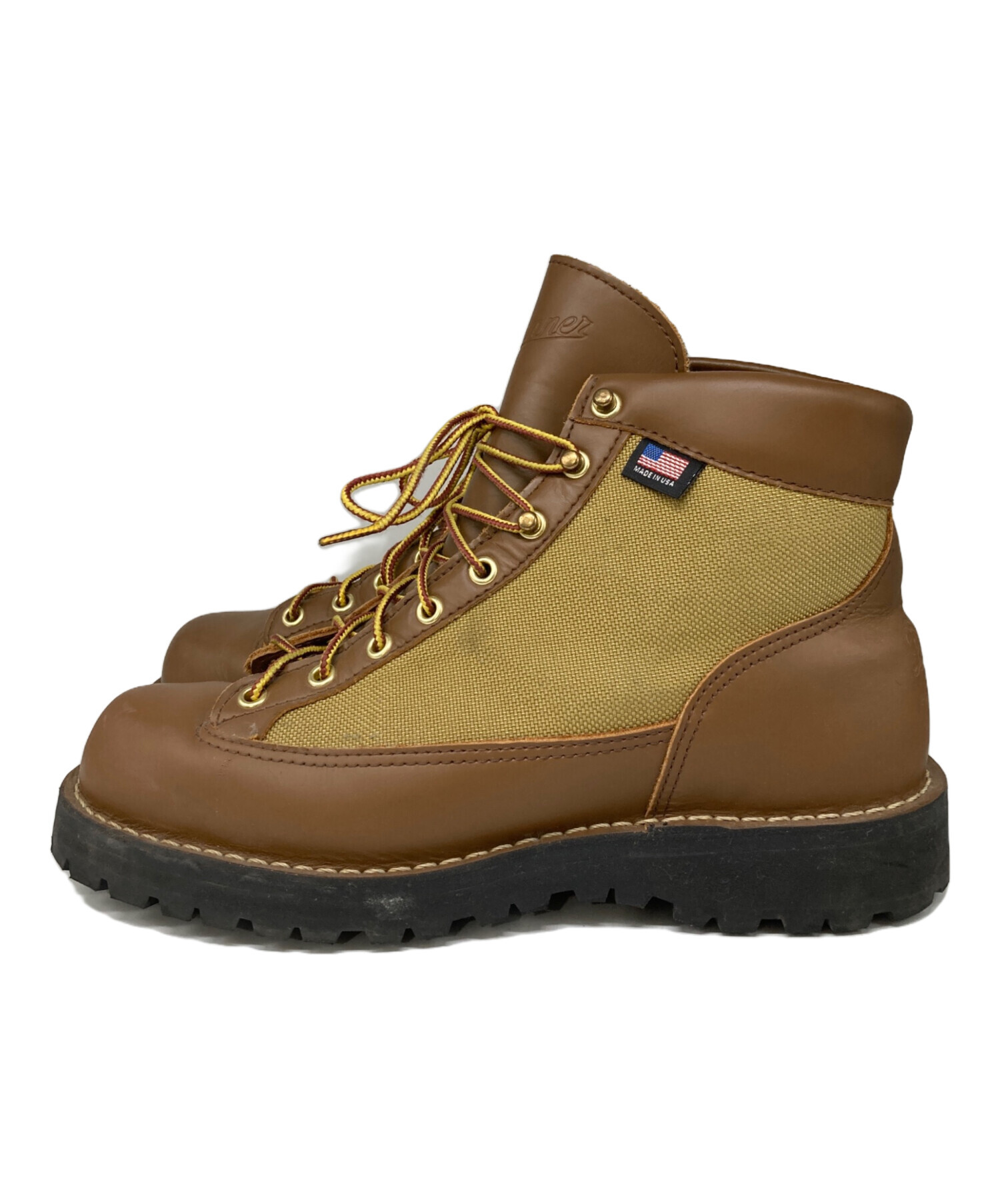 中古・古着通販】Danner (ダナー) ダナーライトブーツ ブラウン サイズ 