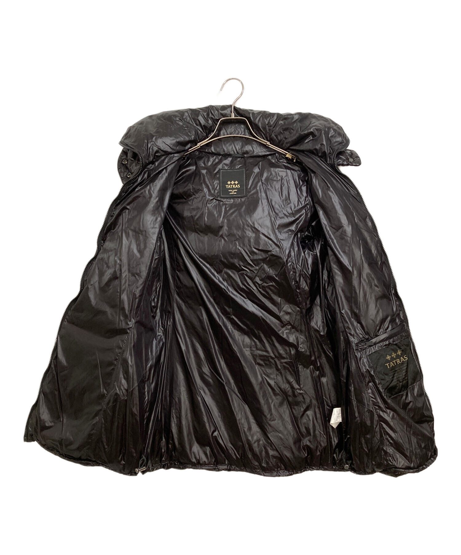 中古・古着通販】TATRAS (タトラス) ダウンコート ブラック サイズ:2