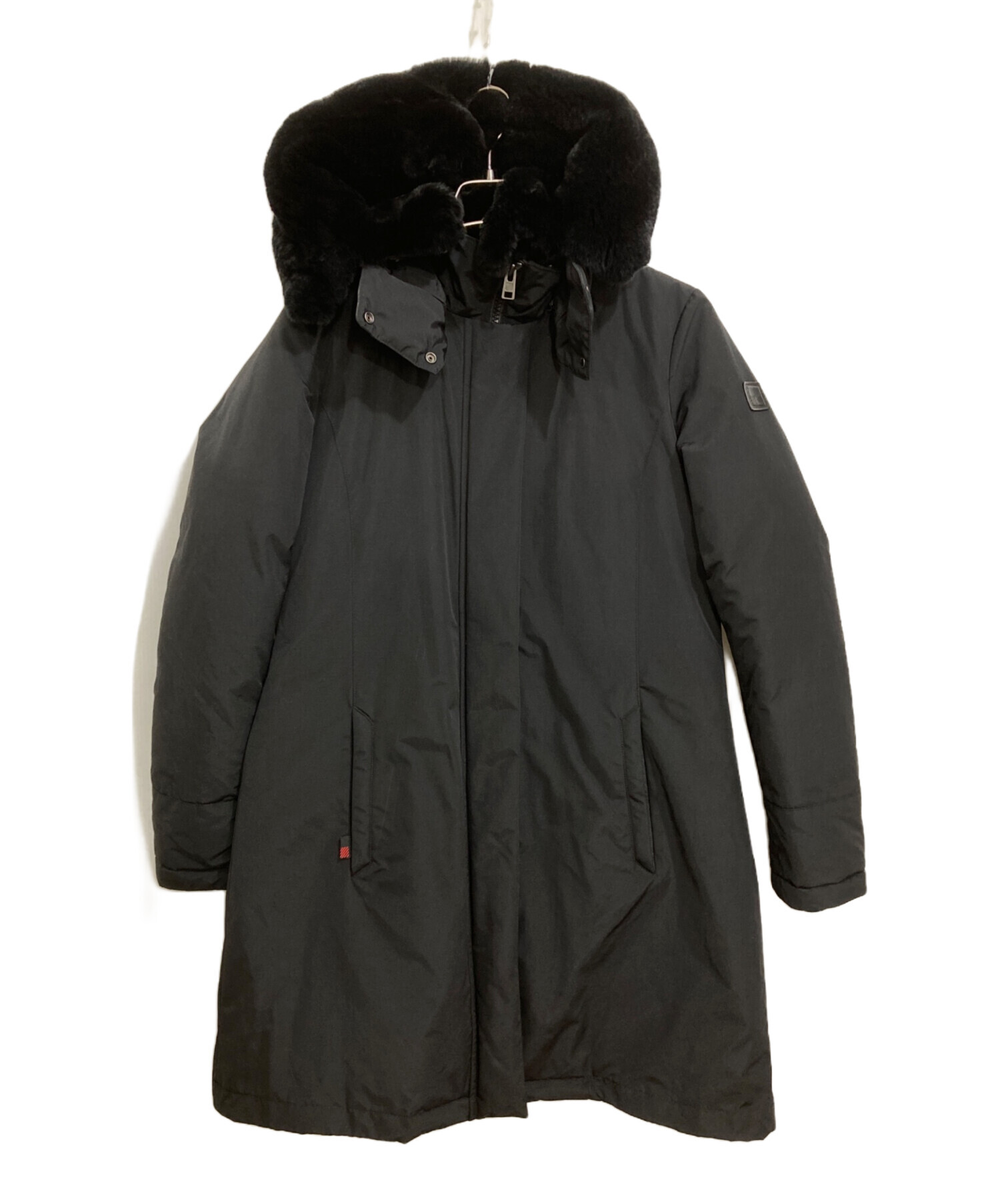 中古・古着通販】WOOLRICH (ウールリッチ) BOW BRIDGE COAT ブラック 
