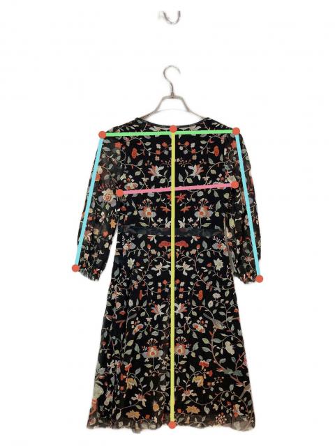 中古・古着通販】VIVIENNE TAM (ヴィヴィアンタム) 花柄パワーネット