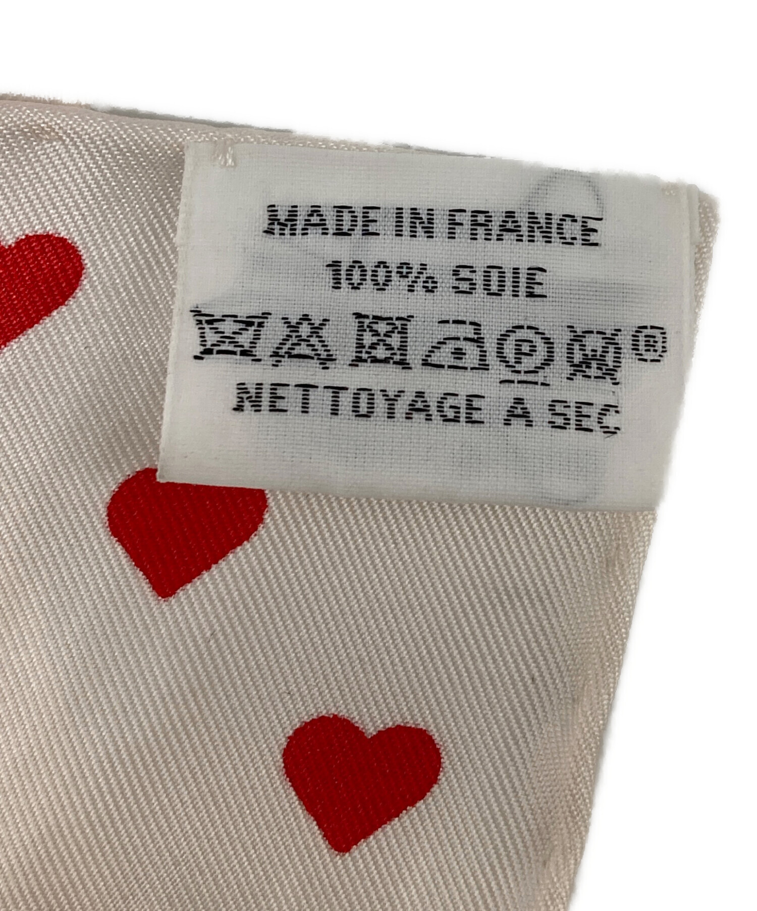 中古・古着通販】HERMES (エルメス) シルクスカーフ レッド｜ブランド 