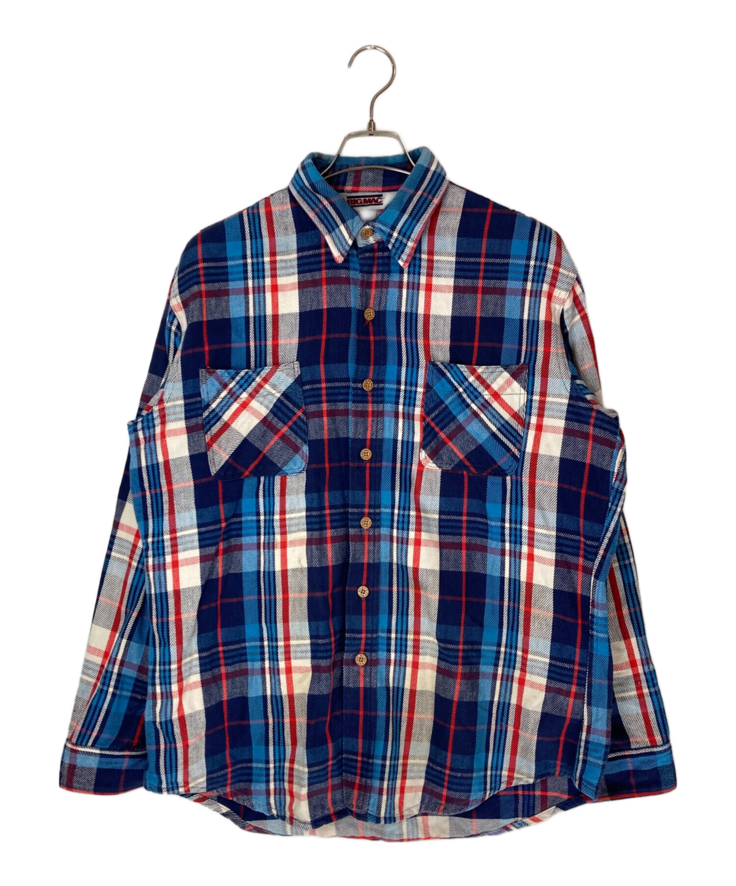 BIG MAC ベビーネルシャツ 80s 90s 80s ST JOHNS BAY BIG MAC ヘビネル ネルシャツ90s - メルカリ