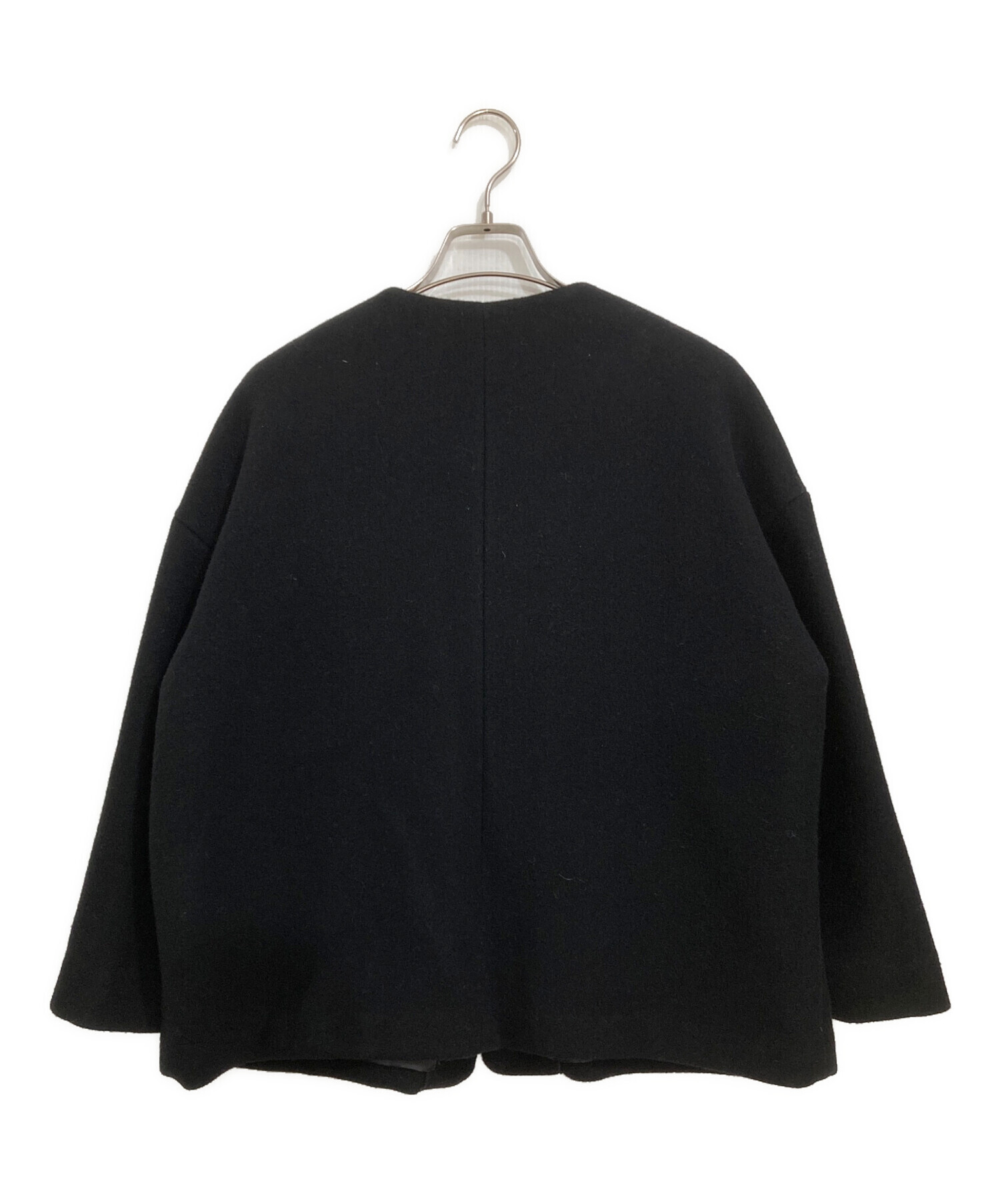 オオカミとフクロウ オオカミとシロクマのヴィーカ ブラック セール】オオカミとシロクマのヴィーカ“ロングメルトン”（ノーカラー