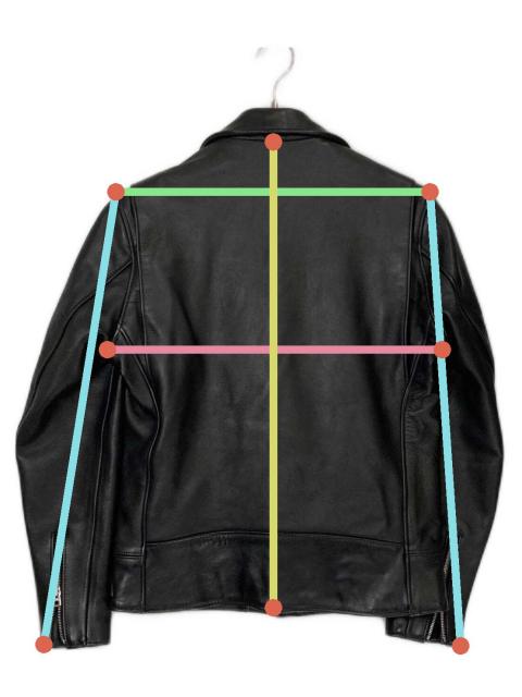 中古・古着通販】Schott (ショット) stussy (ステューシー) ダブル