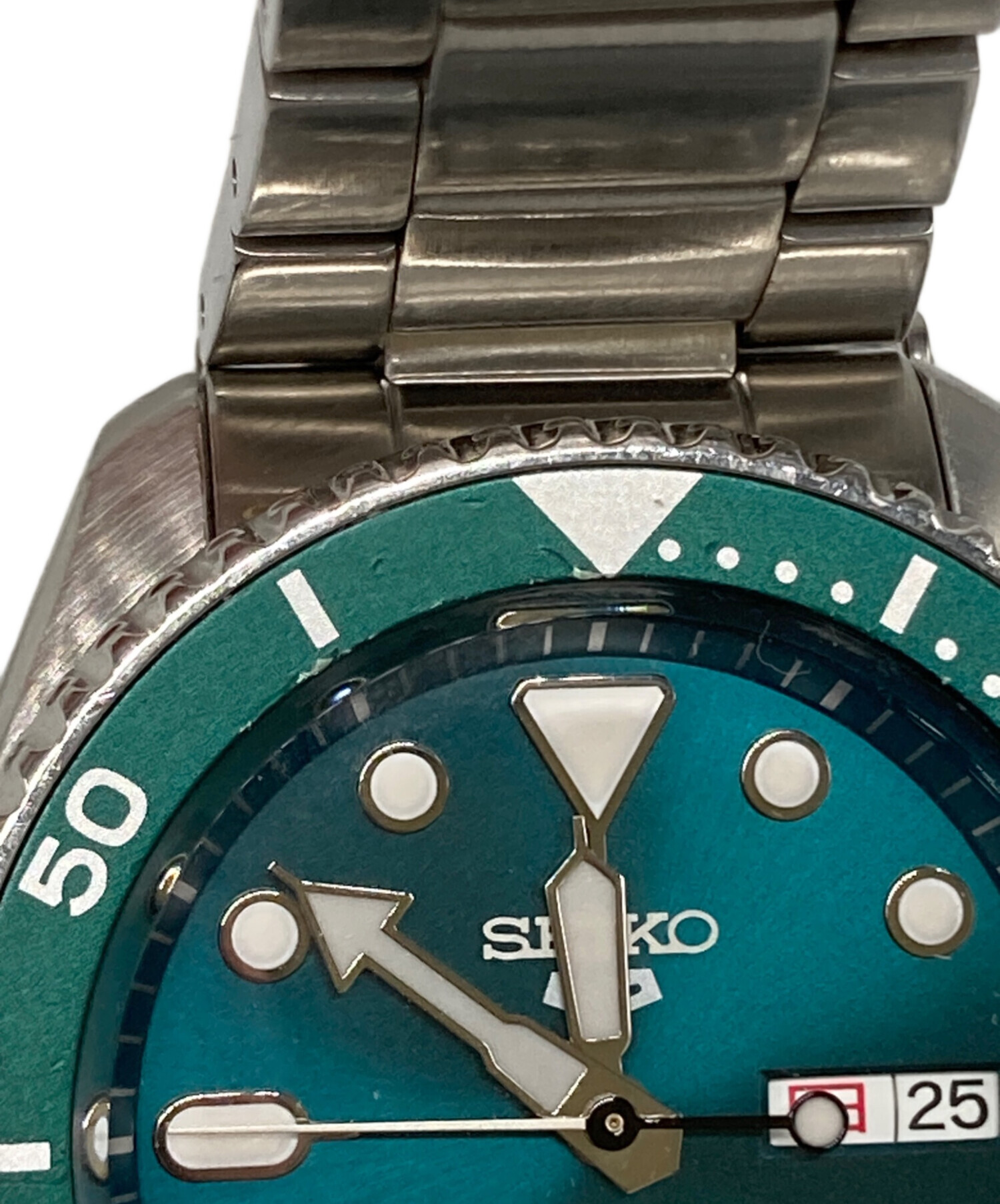 P*k様 最終値下　[保証書付]SEIKO グリーン 腕時計 クォーツゆ SBT 中古・古着通販】SEIKO (セイコー) 腕時計 グリーン｜ブランド・古着