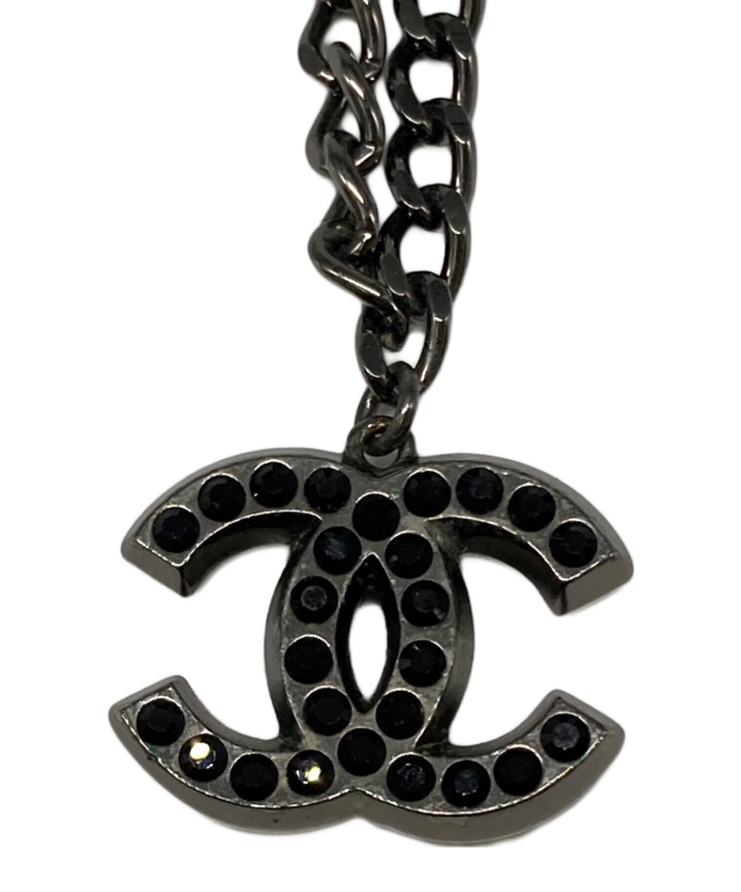中古・古着通販】CHANEL (シャネル) ラインストーンネックレス
